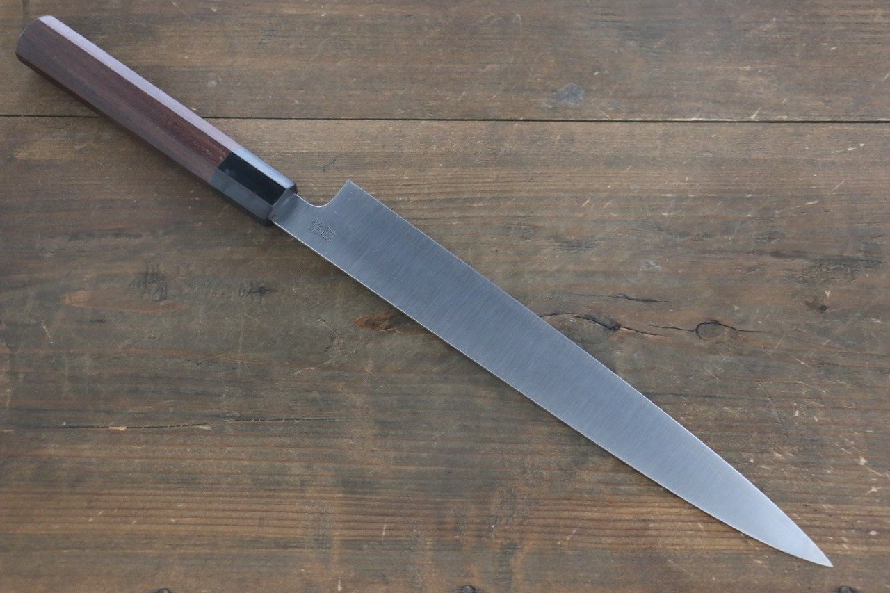 Sukenari ZDP189 3 Layer Sujihiki 270mm Shitan Handle - Seisuke Knife