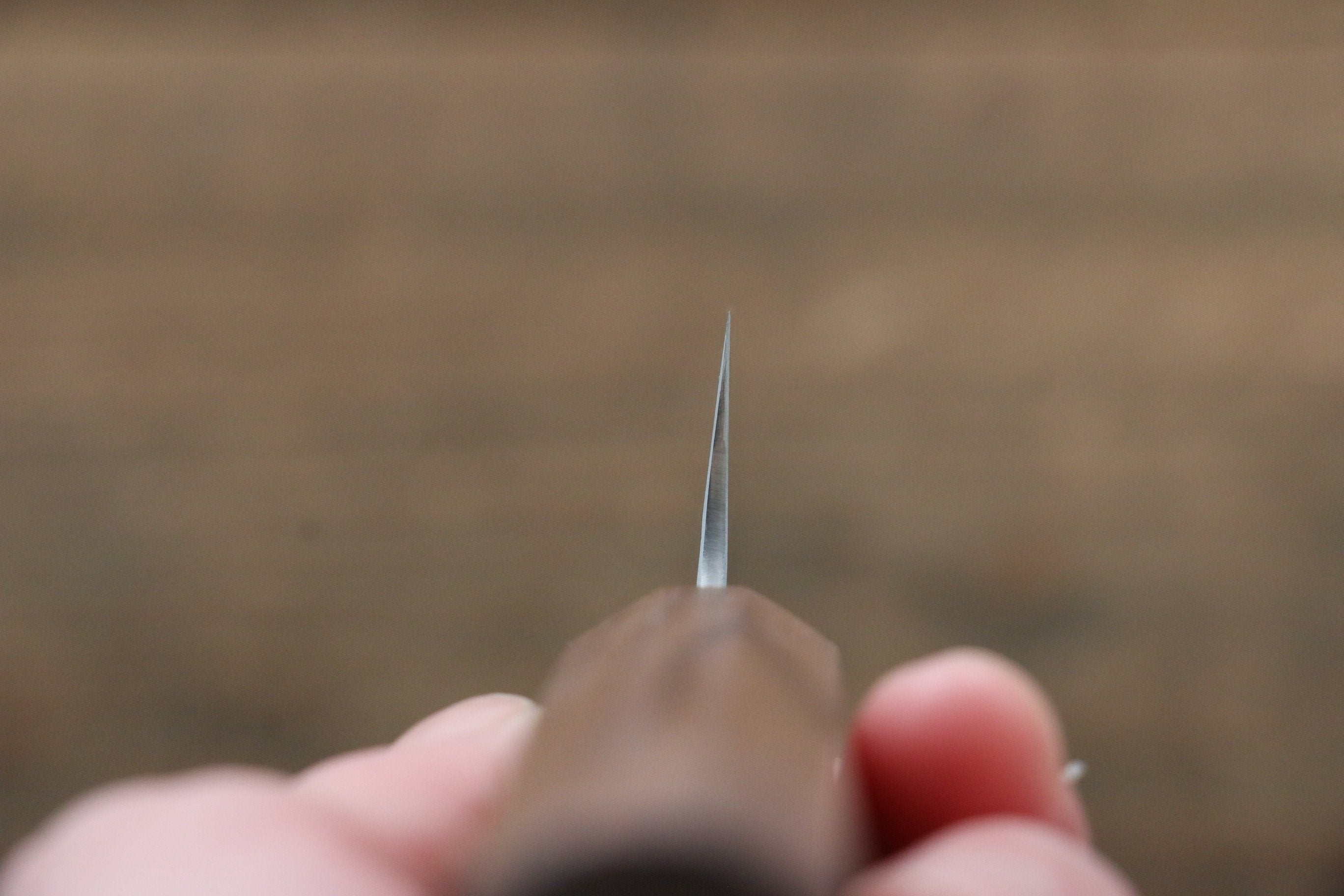 Yu Kurosaki Raijin Cobalt Special Steel Hammered Petty-Utility 120mm Walnut Handle - Seisuke Knife