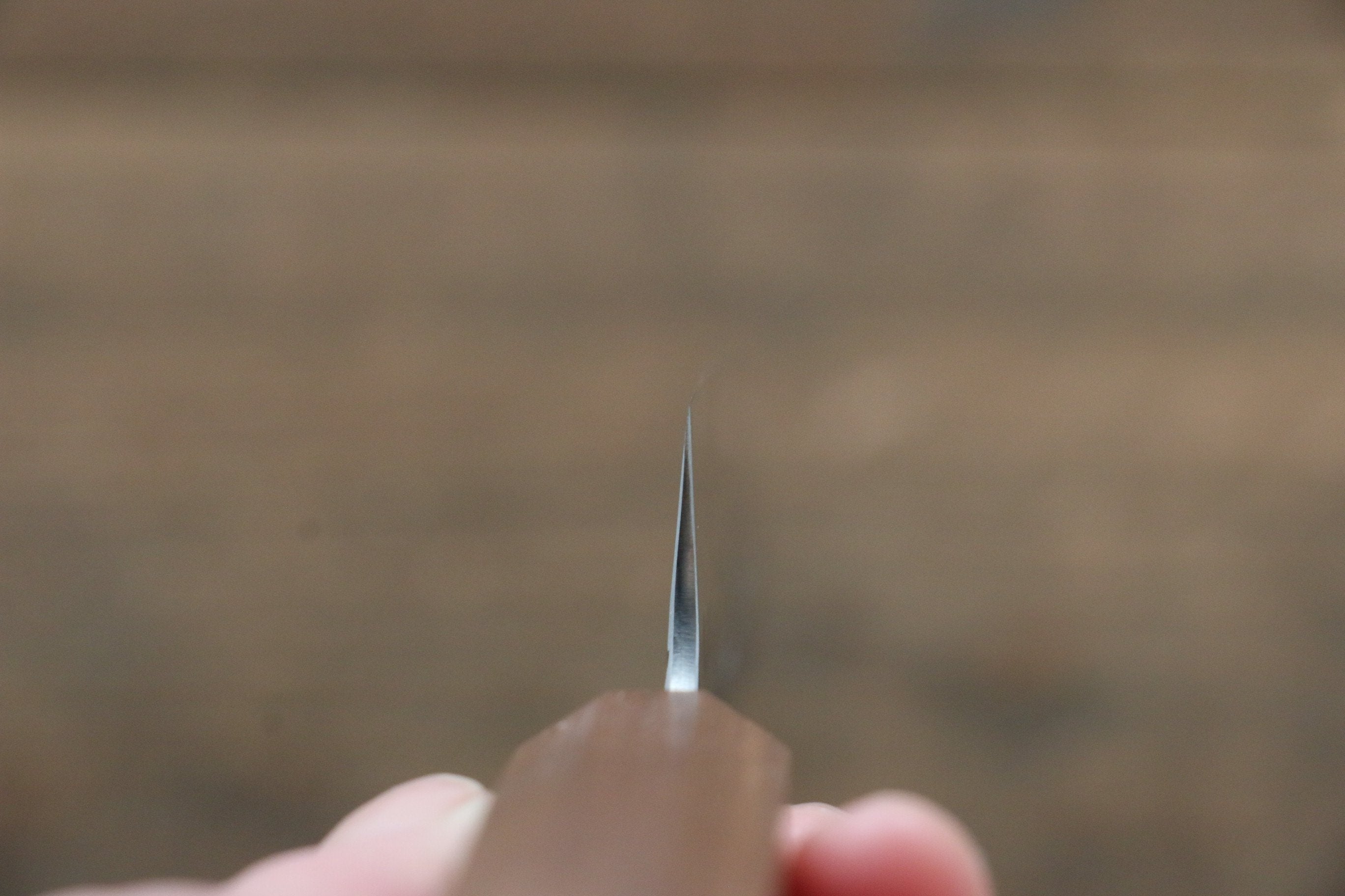 Yu Kurosaki Raijin Cobalt Special Steel Hammered Petty-Utility 150mm Walnut Handle - Seisuke Knife