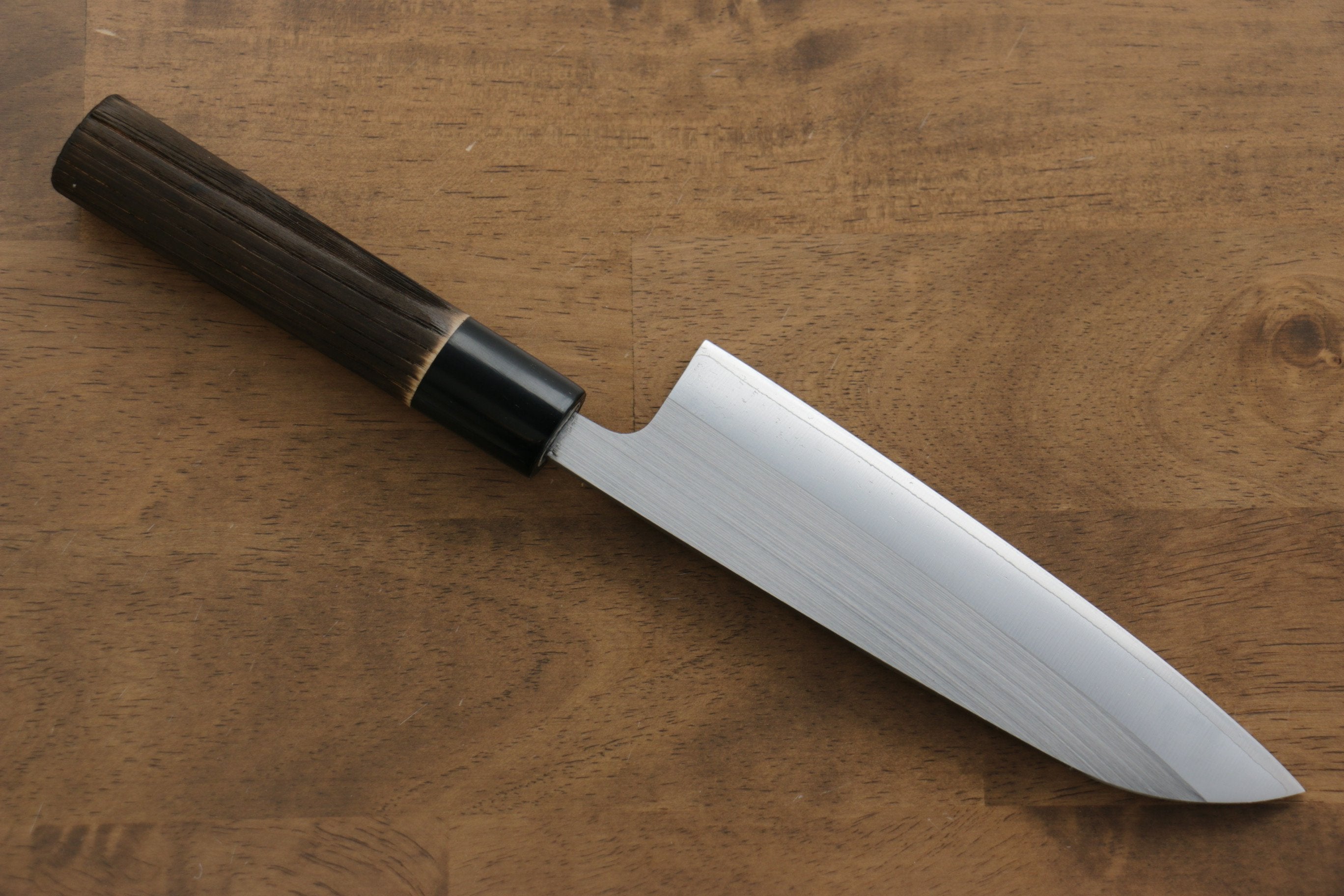 Seisuke SRS13 Santoku 165mm Burnt Chestnut Handle - Seisuke Knife
