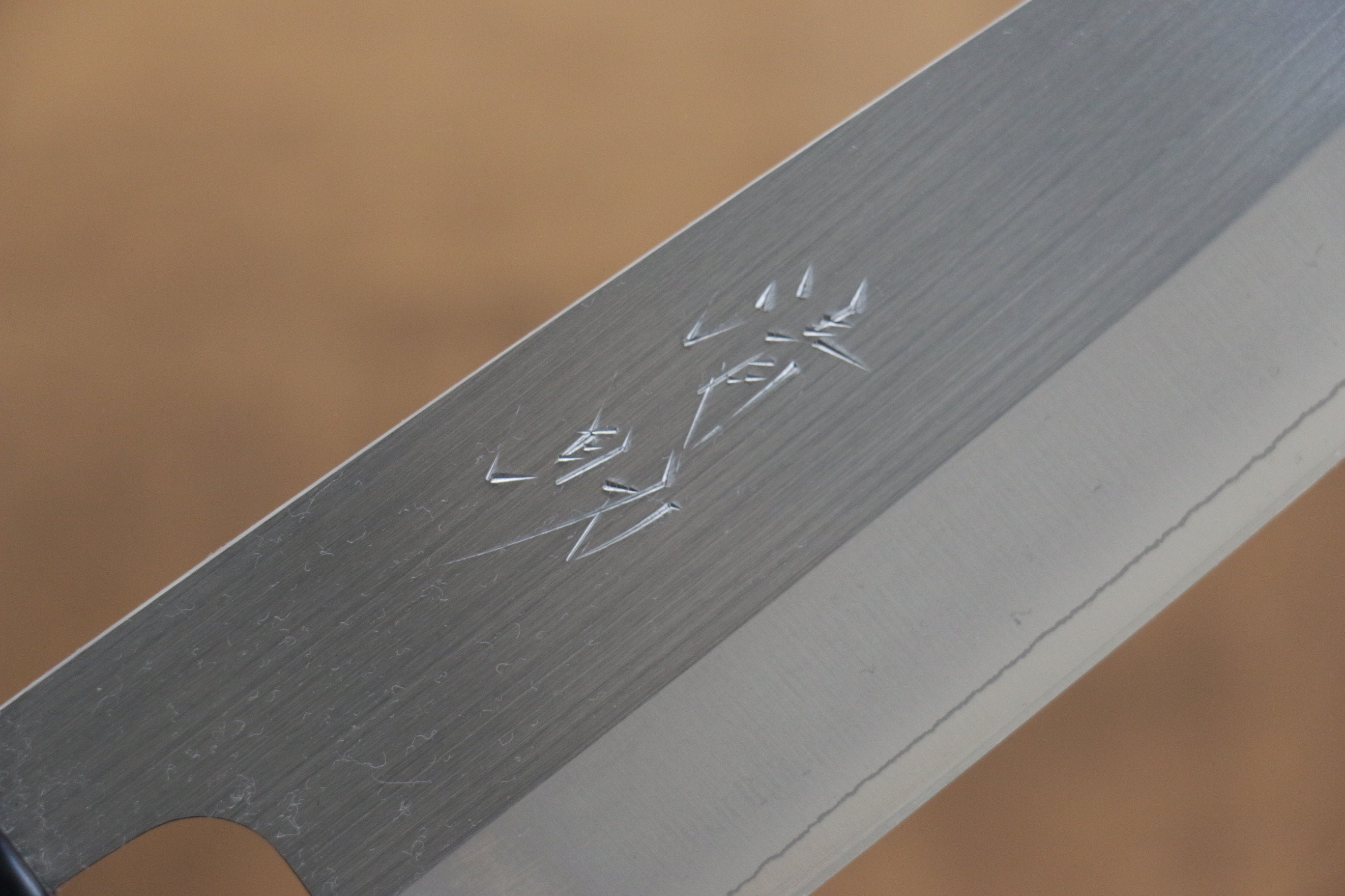 Seisuke SRS13 Santoku 165mm Burnt Chestnut Handle - Seisuke Knife