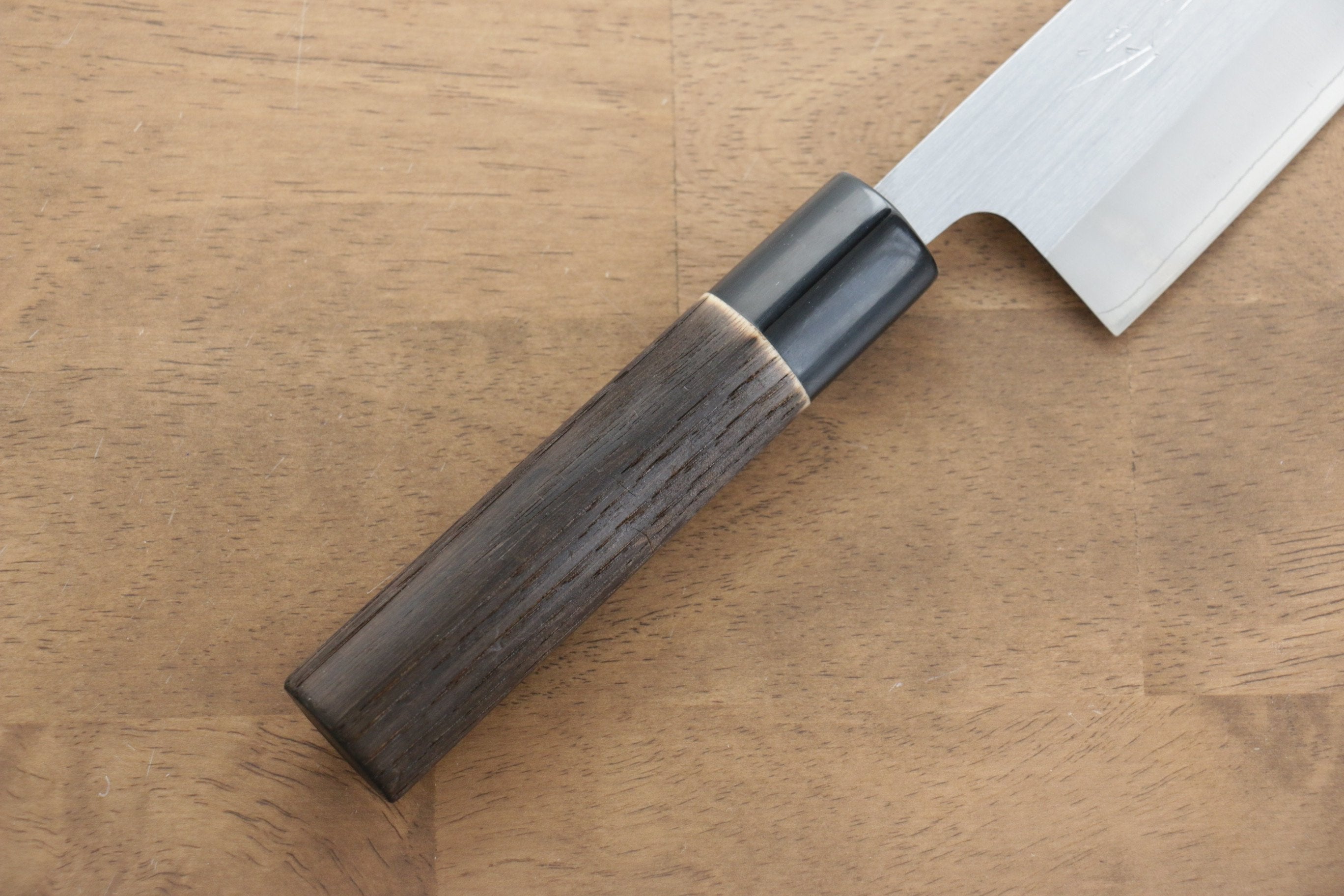 Seisuke SRS13 Santoku 165mm Burnt Chestnut Handle - Seisuke Knife