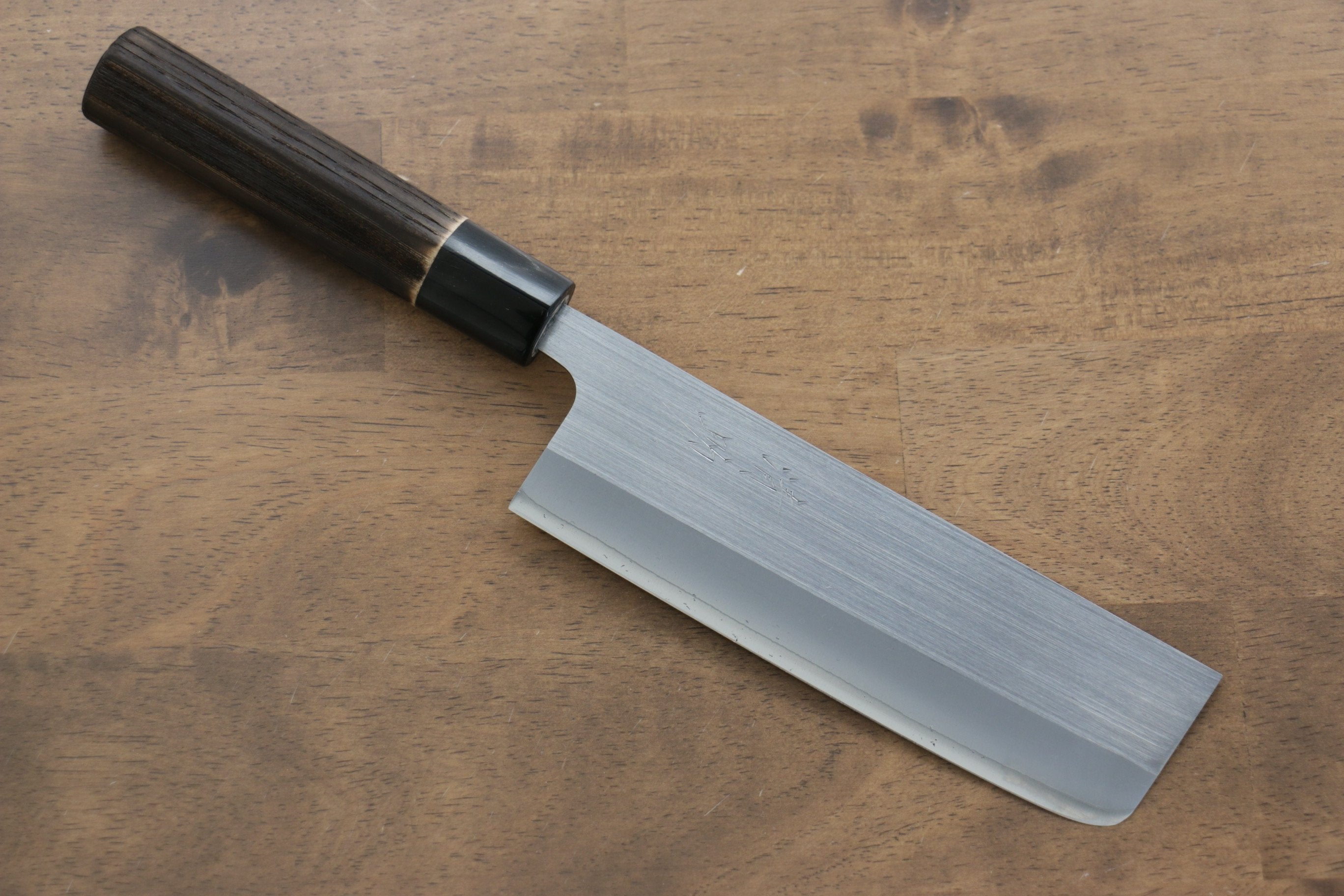 Seisuke SRS13 Nakiri 165mm Burnt Chestnut Handle - Seisuke Knife