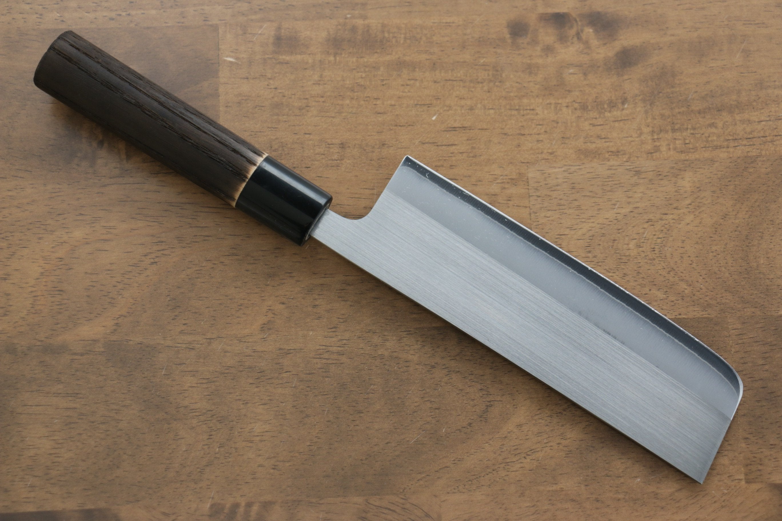 Seisuke SRS13 Nakiri 165mm Burnt Chestnut Handle - Seisuke Knife