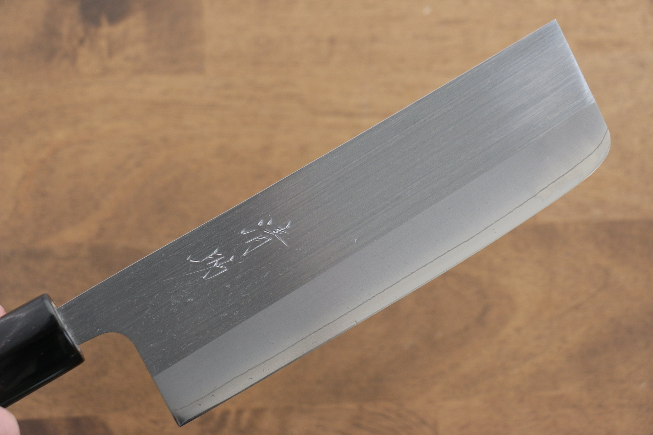 Seisuke SRS13 Nakiri 165mm Burnt Chestnut Handle - Seisuke Knife