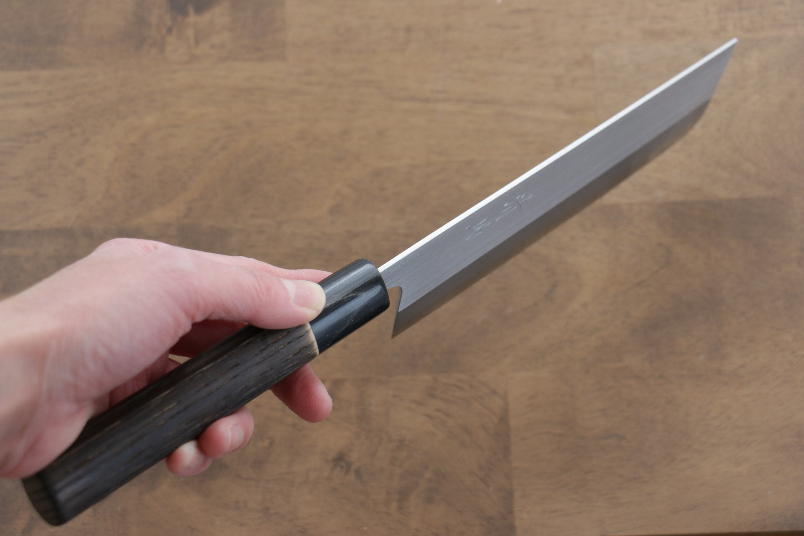 Seisuke SRS13 Nakiri 165mm Burnt Chestnut Handle - Seisuke Knife