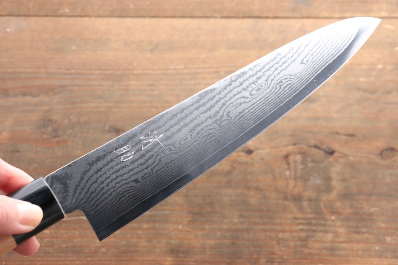 Seisuke VG10 63 Layer Damascus Gyuto 210mm Cherry Tree Handle - Seisuke Knife