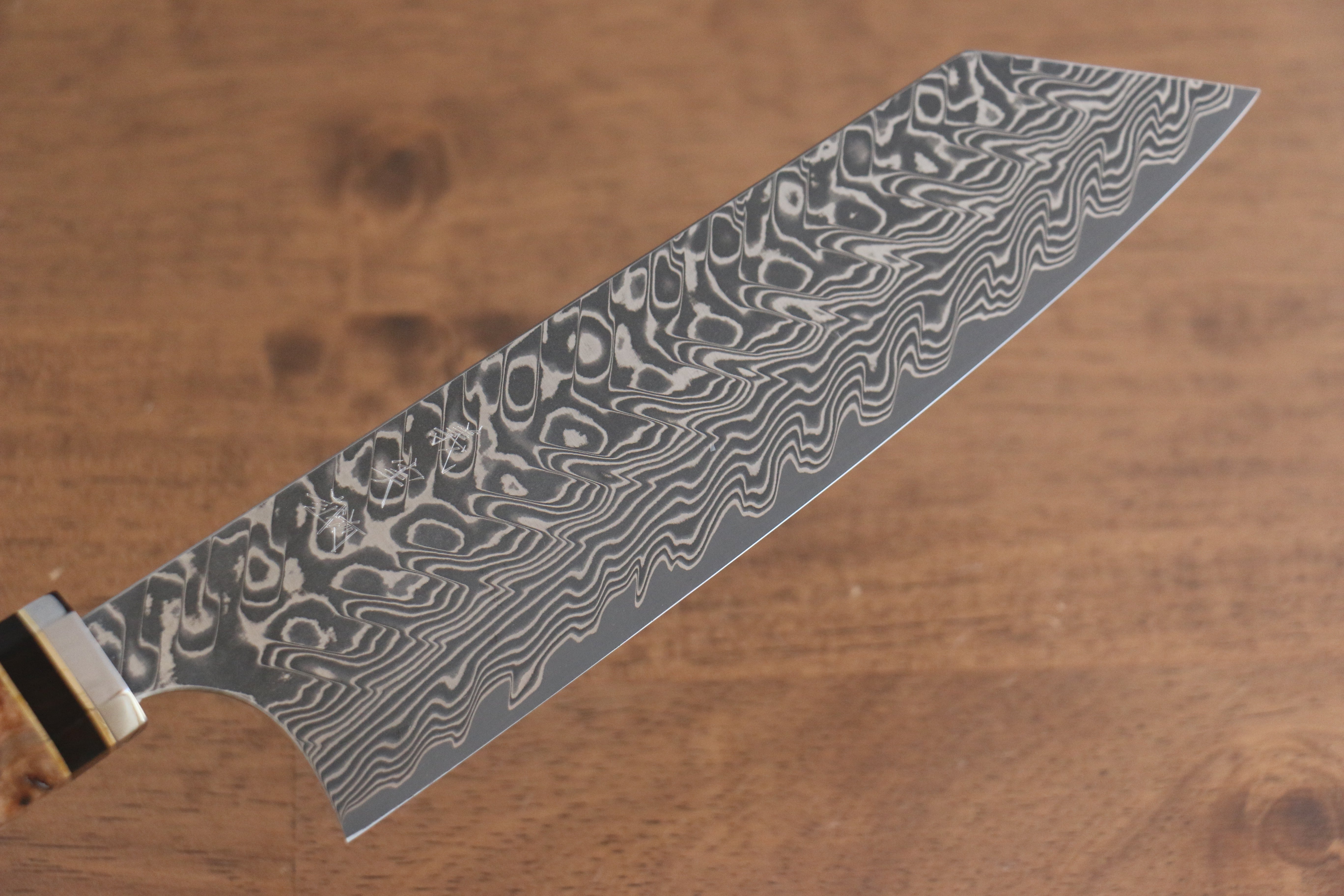 Yoshimi Kato SG2 Damascus Bunka 165mm Resin Handle - Seisuke Knife
