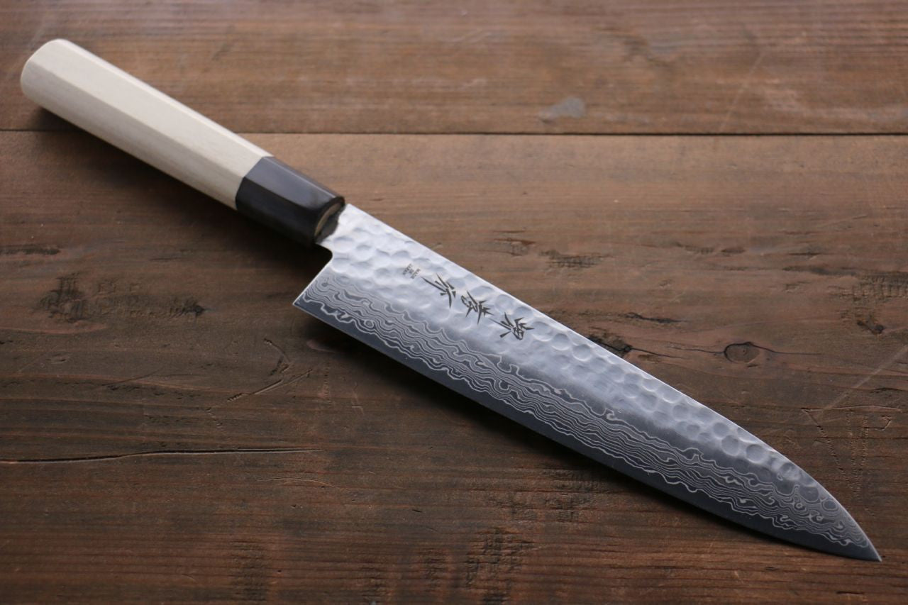 Sakai Takayuki 45 Layer Damascus AUS-10 Gyuto Japanese Chef Knife 210mm - Seisuke Knife