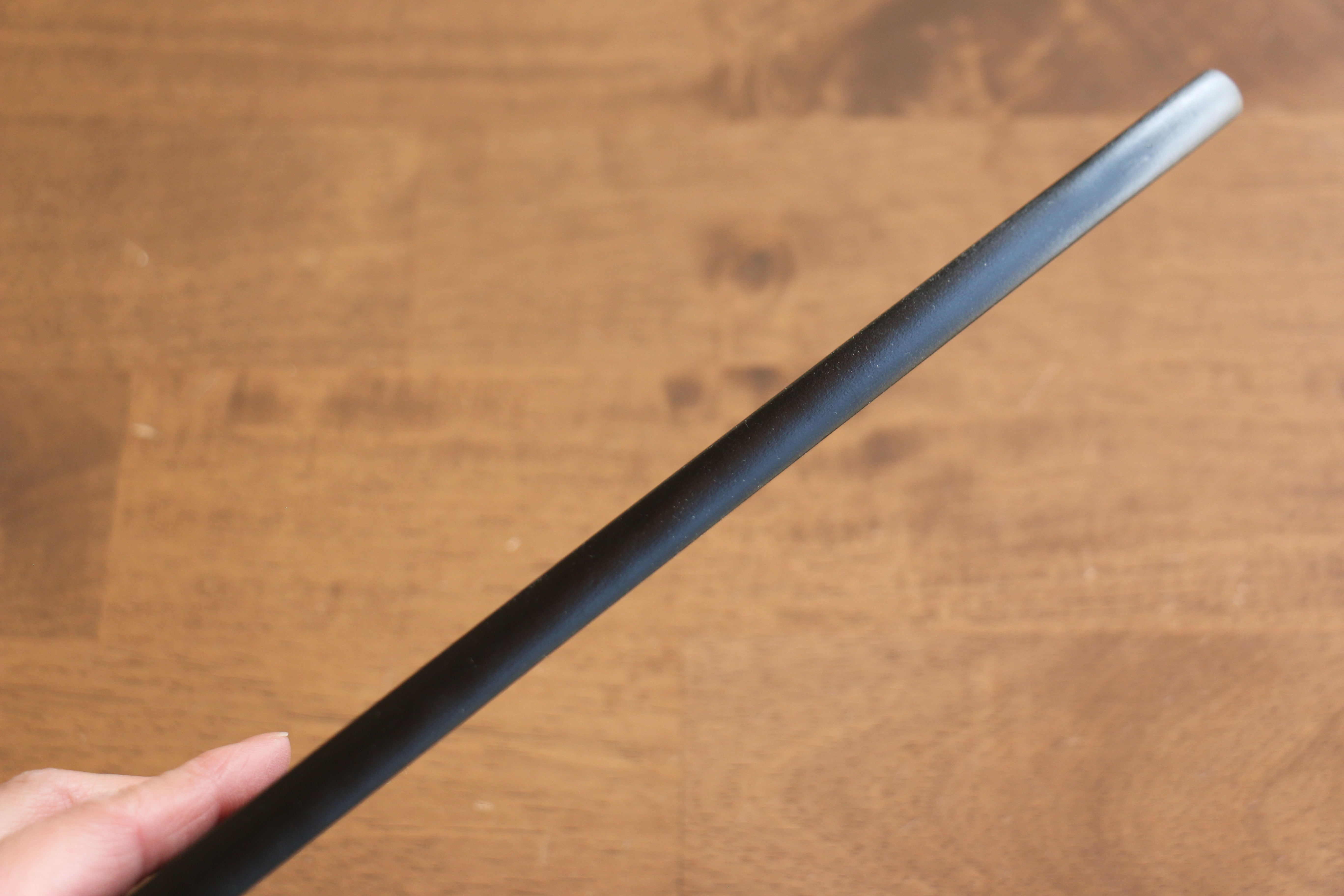 Black Saya Sheath for Sujihiki Knife with Plywood Pin - Seisuke Knife