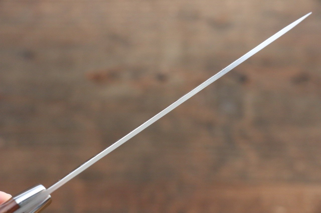 Takeshi Saji SRS13 Hammered Petty-Utility 130mm Ironwood Handle - Seisuke Knife