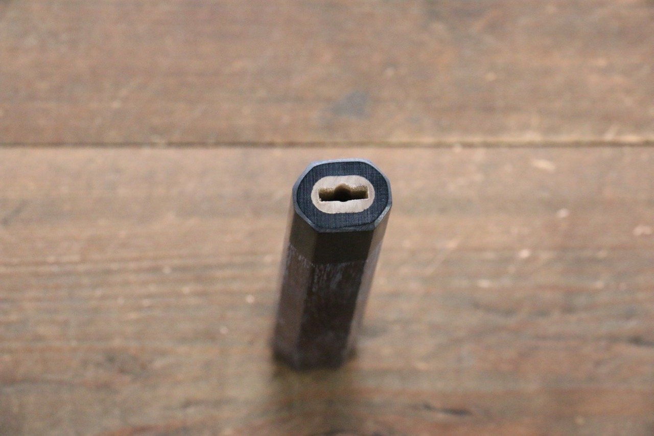 Octagonal Shitan Rosewood Knife Handle (Gyuto 240mm) - Seisuke Knife