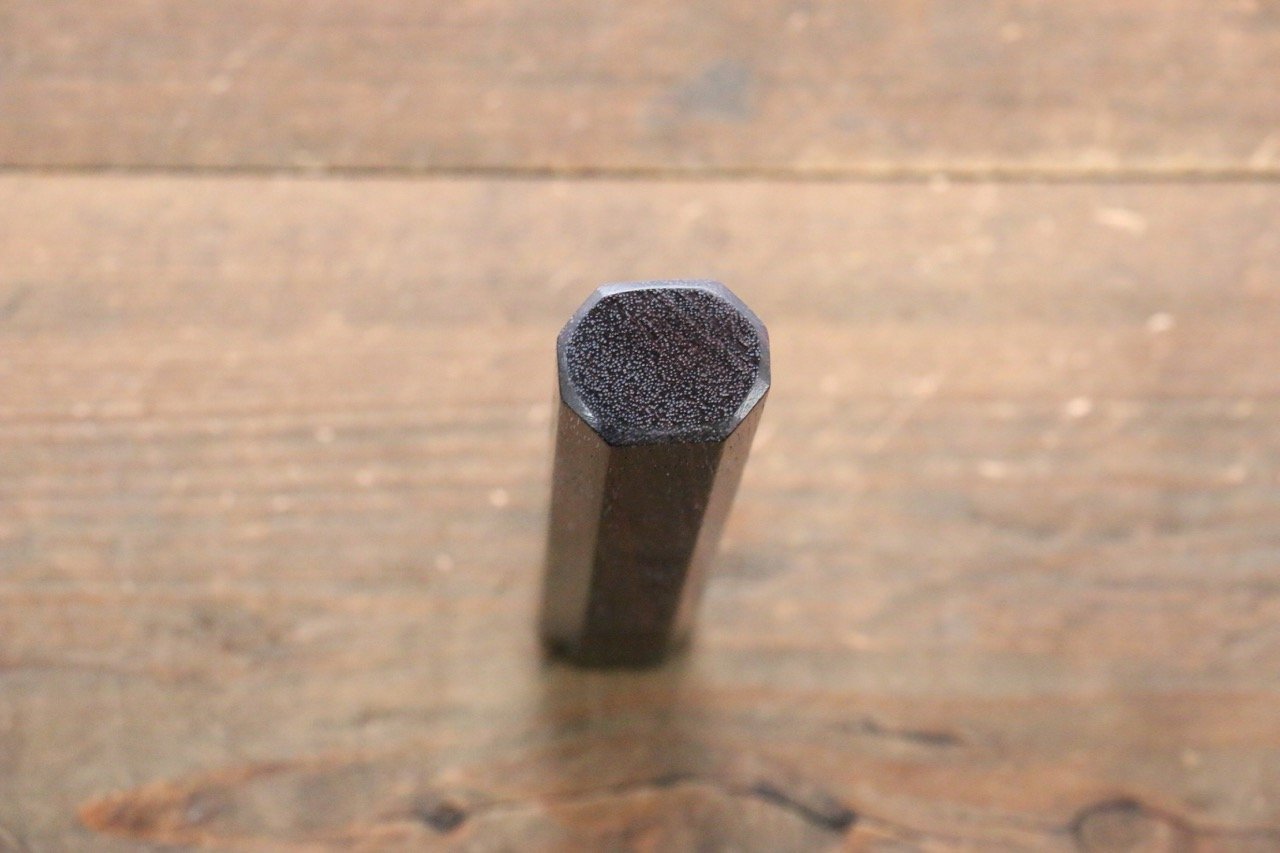 Octagonal Shitan Rosewood Knife Handle (Gyuto 210mm) - Seisuke Knife