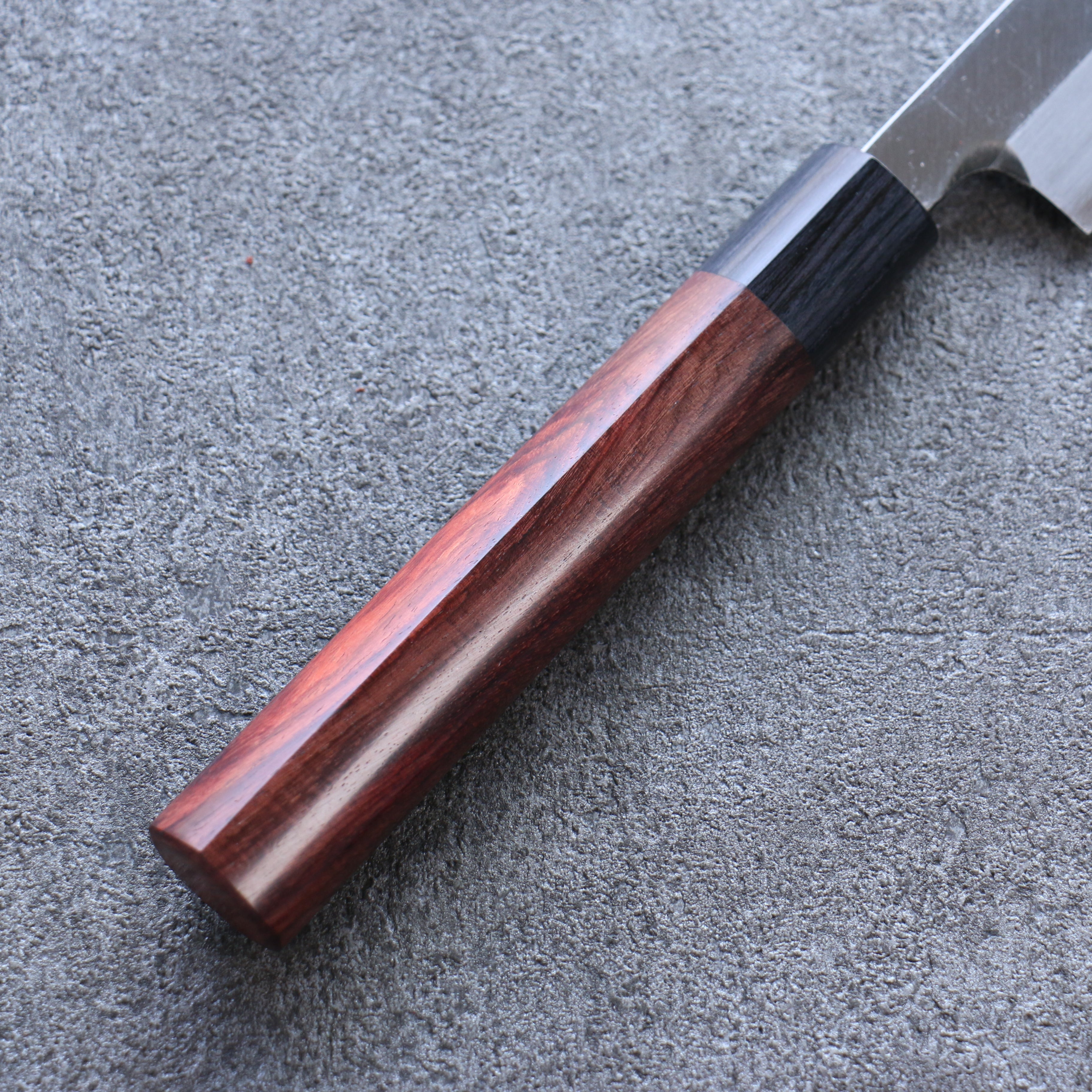 Seisuke White Steel Kasumitogi Yanagiba 240mm Rosewood Handle - Seisuke Knife