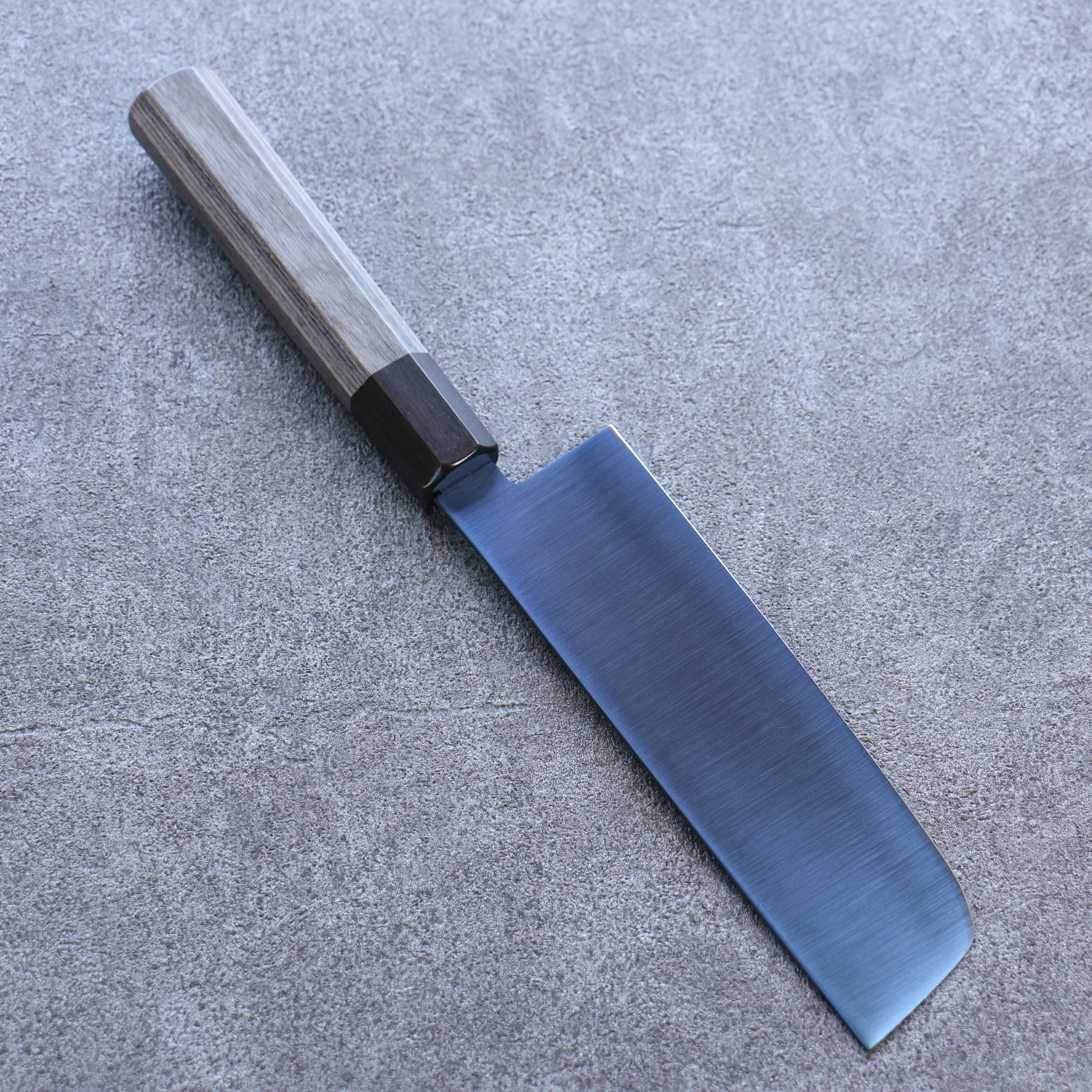 Seisuke SK-85 Ion plating Nakiri 160mm Gray Pakka wood Handle - Seisuke Knife