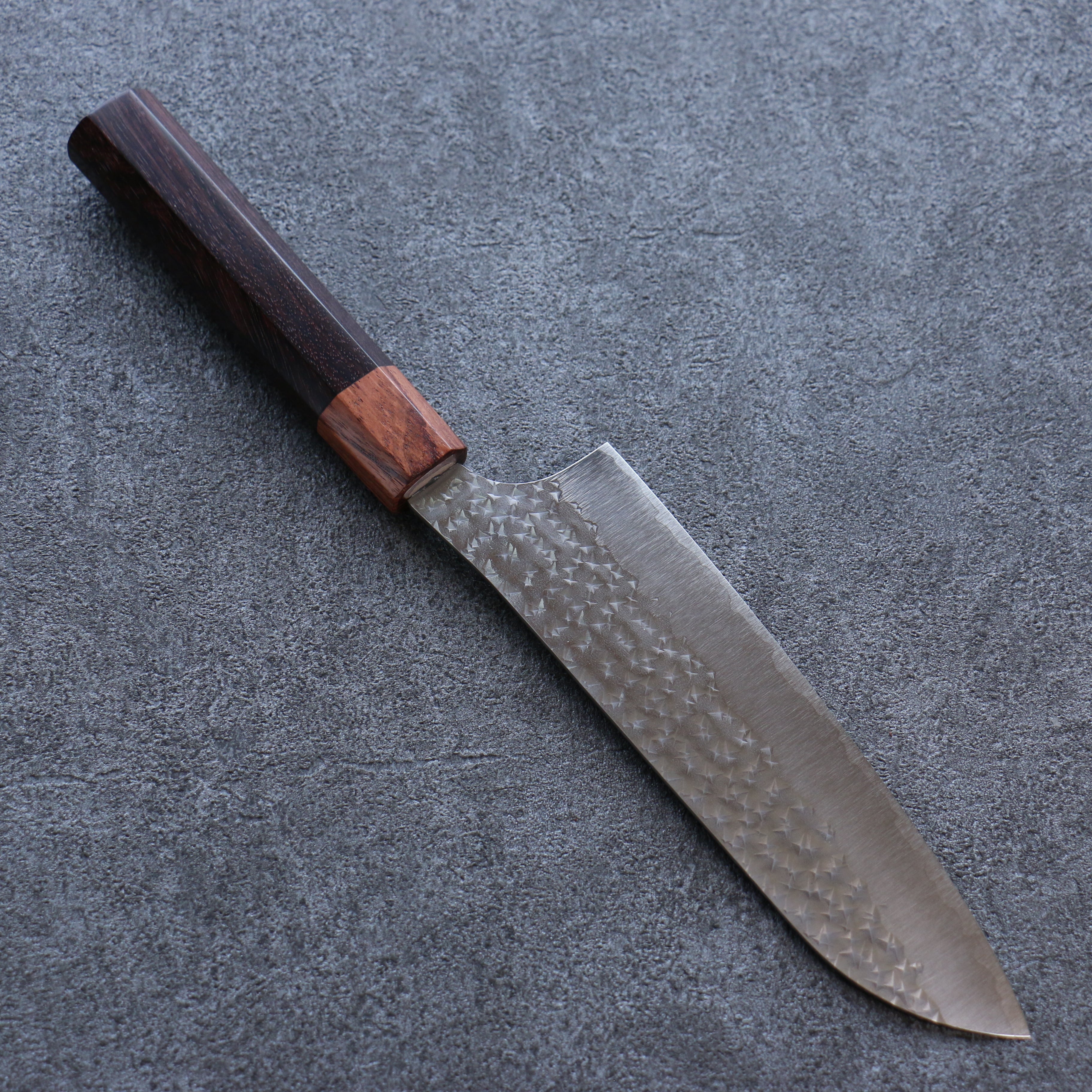 Yu Kurosaki Senko Ei SG2 Hammered Santoku 165mm Honduras Handle - Seisuke Knife