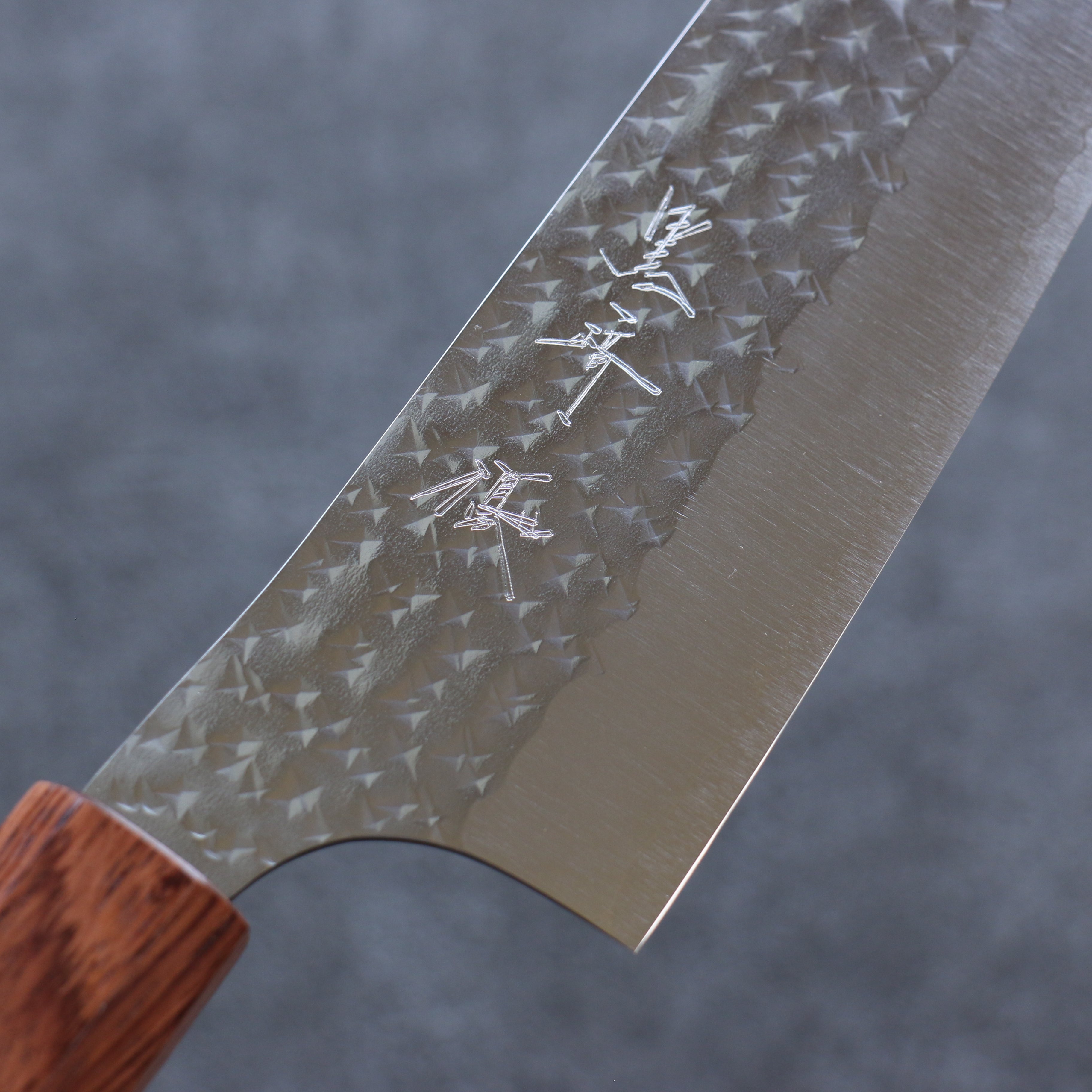 Yu Kurosaki Senko Ei SG2 Hammered Santoku 165mm Honduras Handle - Seisuke Knife