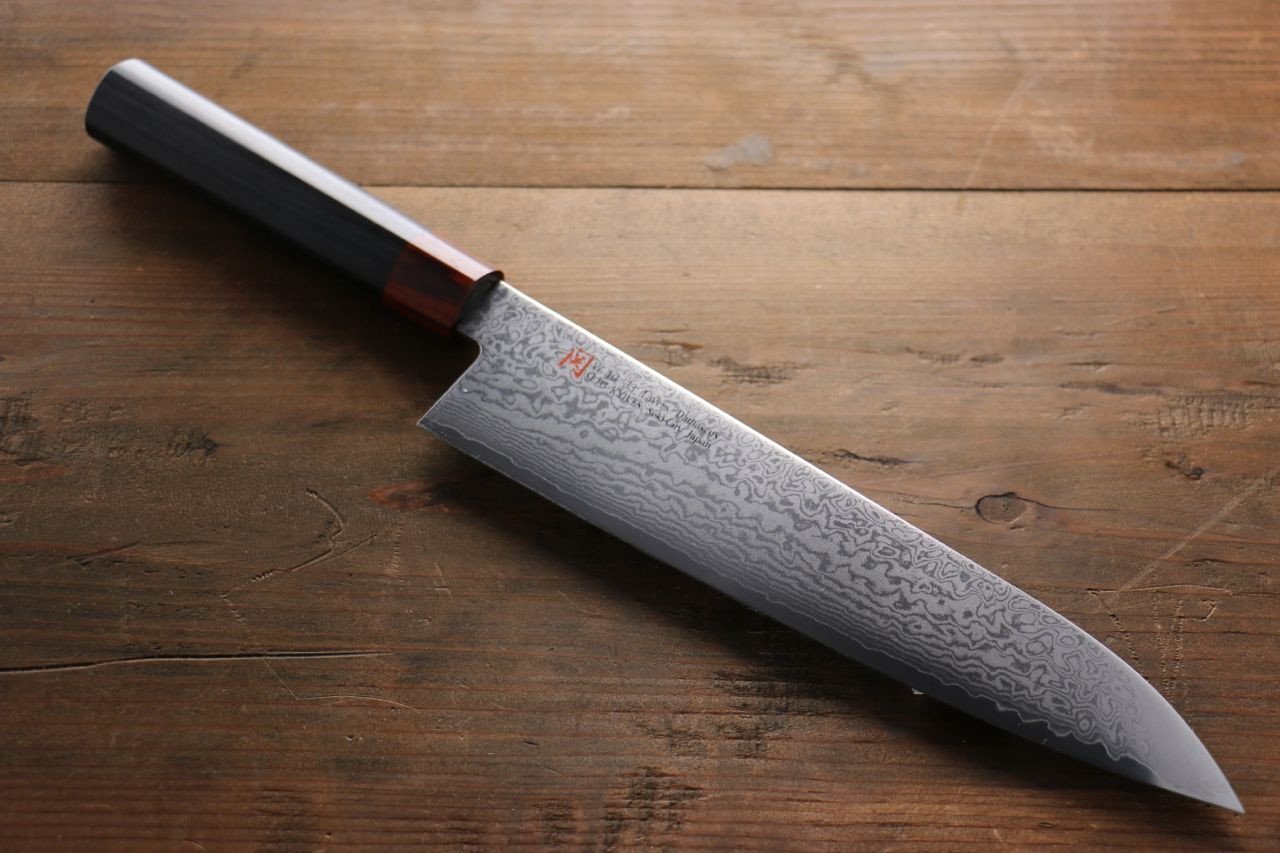 Iseya VG10 33 Layer Damascus Petty 80mm, Petty 150mm, Santoku 180mm, Gyuto 210mm Set - Seisuke Knife