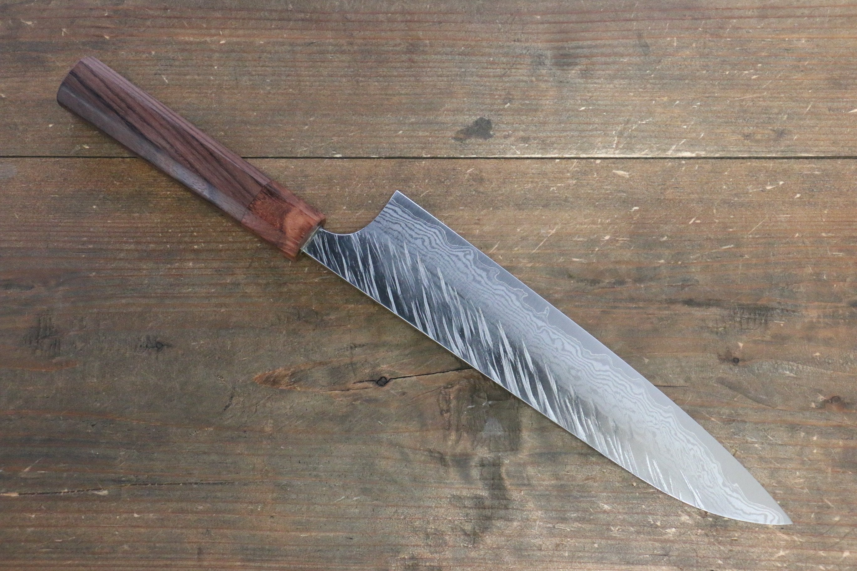 Yu Kurosaki Fujin VG10 Hammered Gyuto 210mm - Seisuke Knife