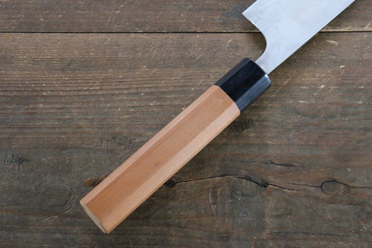 Nao Yamamoto VG10 Damascus Sujihiki 270mm with Yew Tree Handle - Seisuke Knife
