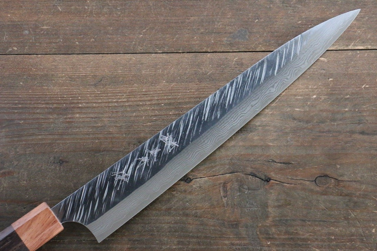 Yu Kurosaki Fujin VG10 Damascus Sujihiki 270mm - Seisuke Knife