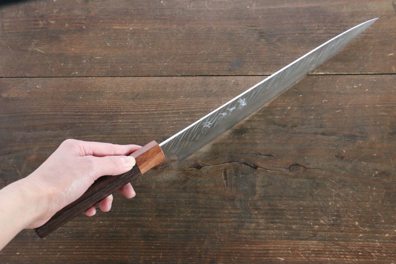Yu Kurosaki Fujin VG10 Damascus Sujihiki 270mm - Seisuke Knife
