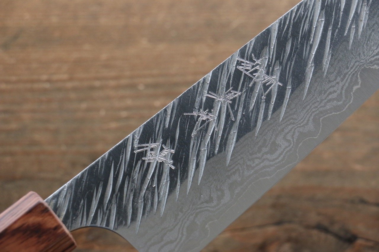 Yu Kurosaki Fujin VG10 Hammered Bunka 165mm - Seisuke Knife