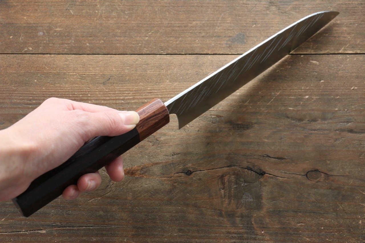 Yu Kurosaki Fujin VG10 Hammered Santoku 165mm - Seisuke Knife