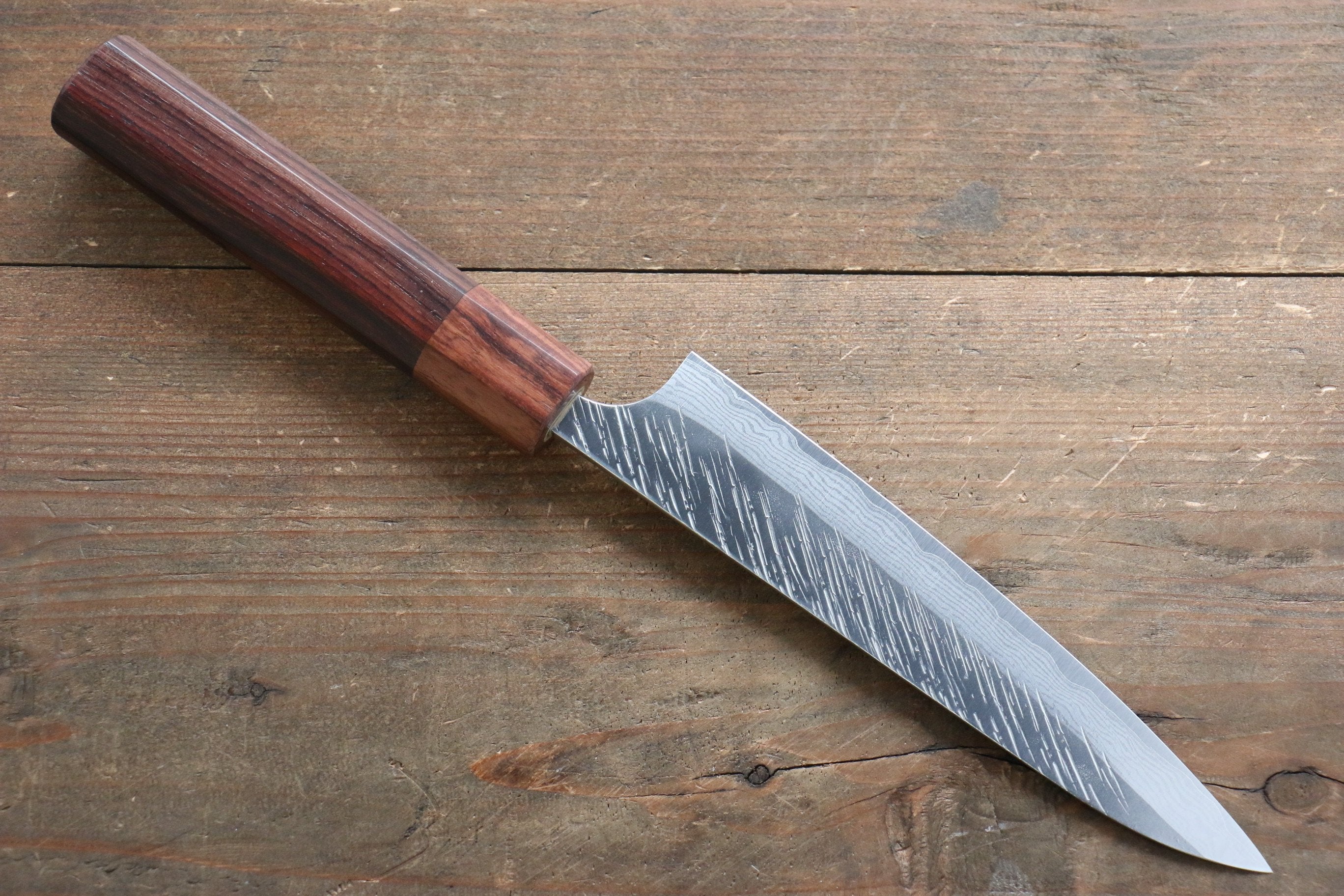Yu Kurosaki Fujin VG10 Hammered Damascus Petty-Utility 150mm - Seisuke Knife