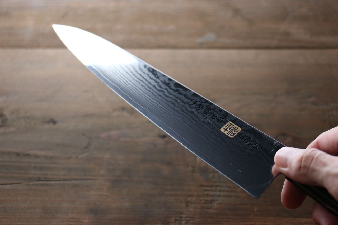 Iseya VG10 G-Series 33 Layer Damascus Japanese Chef's Petty 150mm & Gyuto 210mm Set - Seisuke Knife