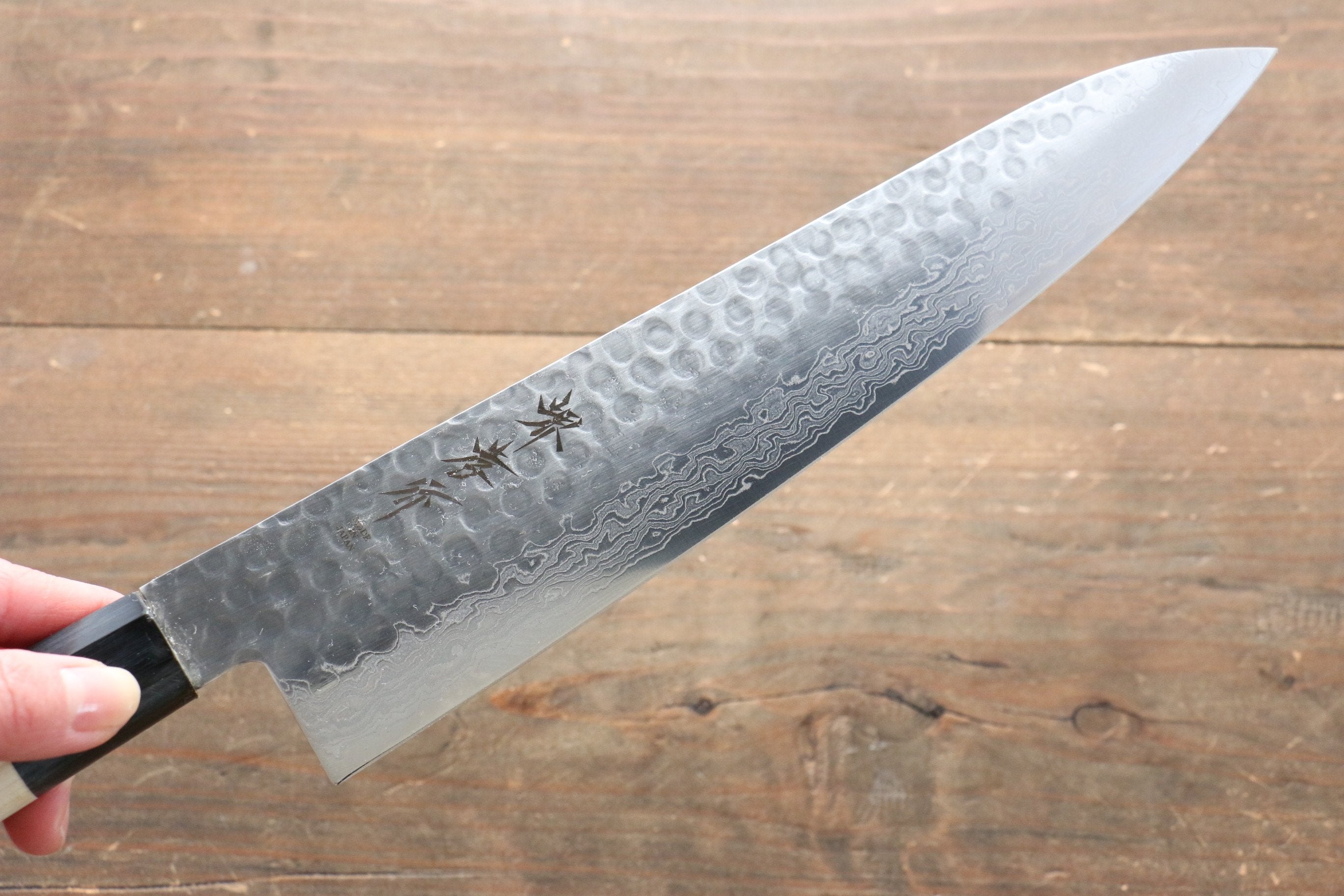 Sakai Takayuki 45 Layer Damascus AUS10 Stain Resistant Steel Gyuto Japanese Chef Knife 240mm - Seisuke Knife