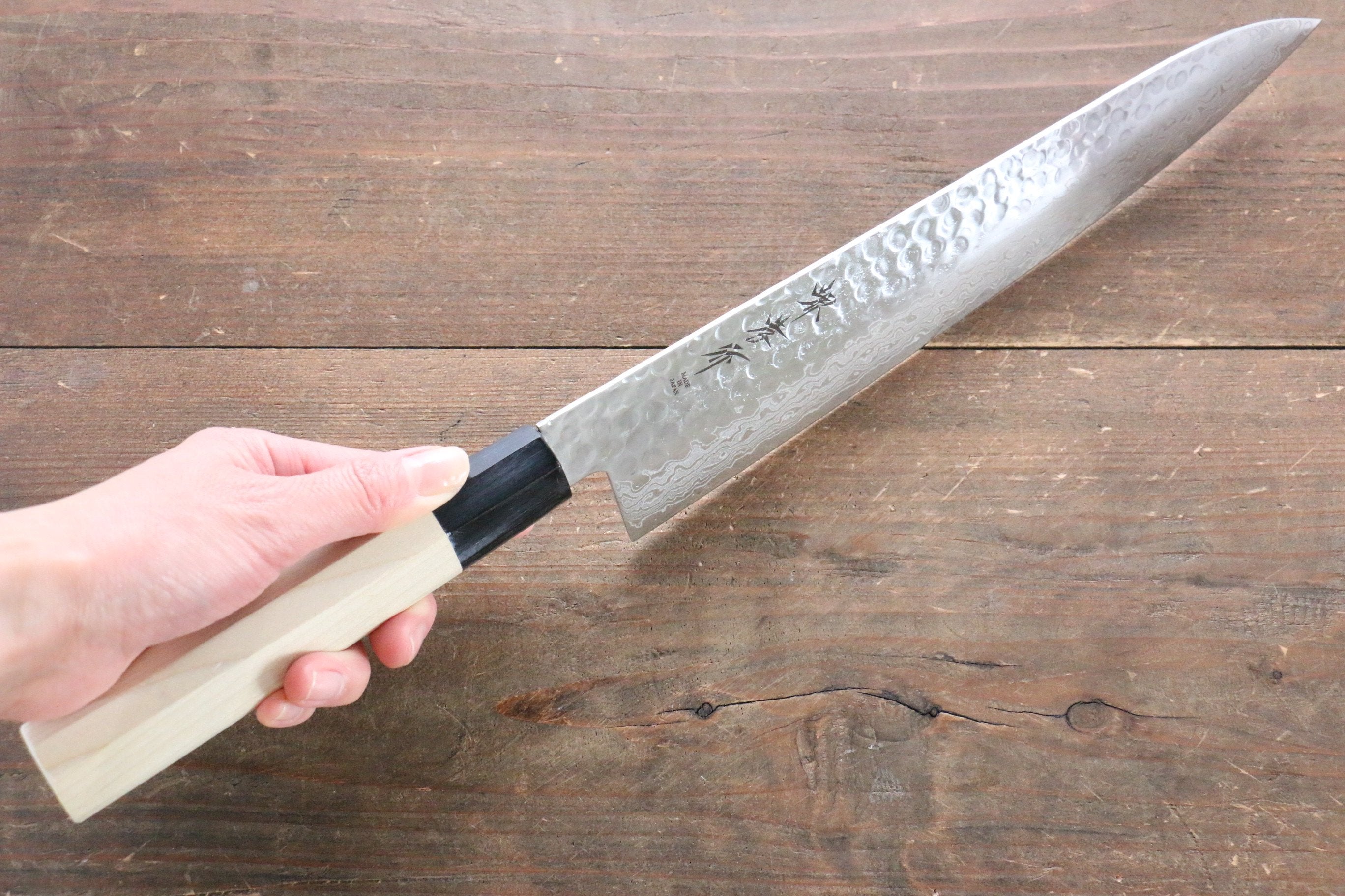 Sakai Takayuki 45 Layer Damascus AUS10 Stain Resistant Steel Gyuto Japanese Chef Knife 240mm - Seisuke Knife