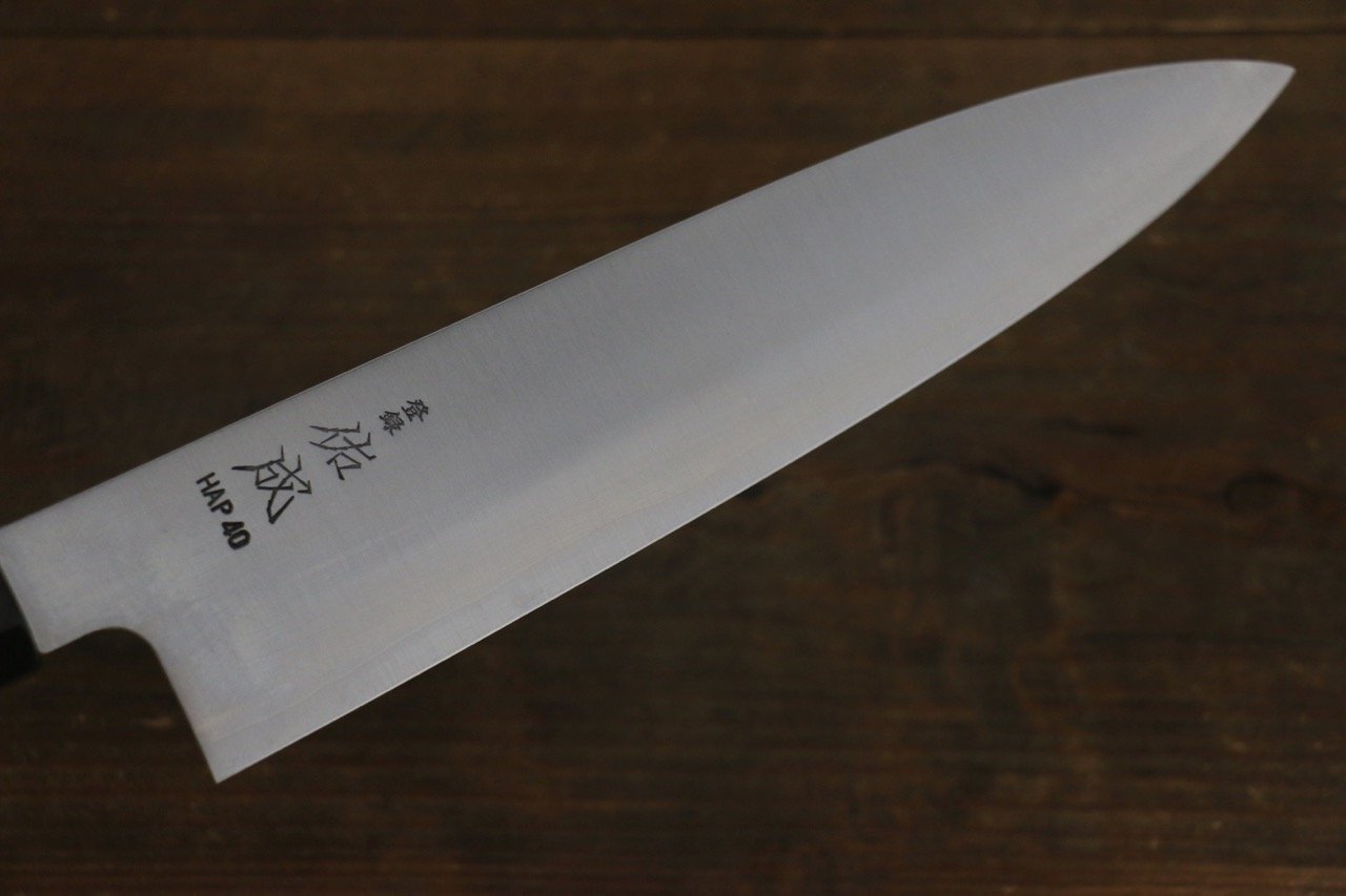 Sukenari HAP40 3 Layer Gyuto 240mm with Shitan Handle - Seisuke Knife