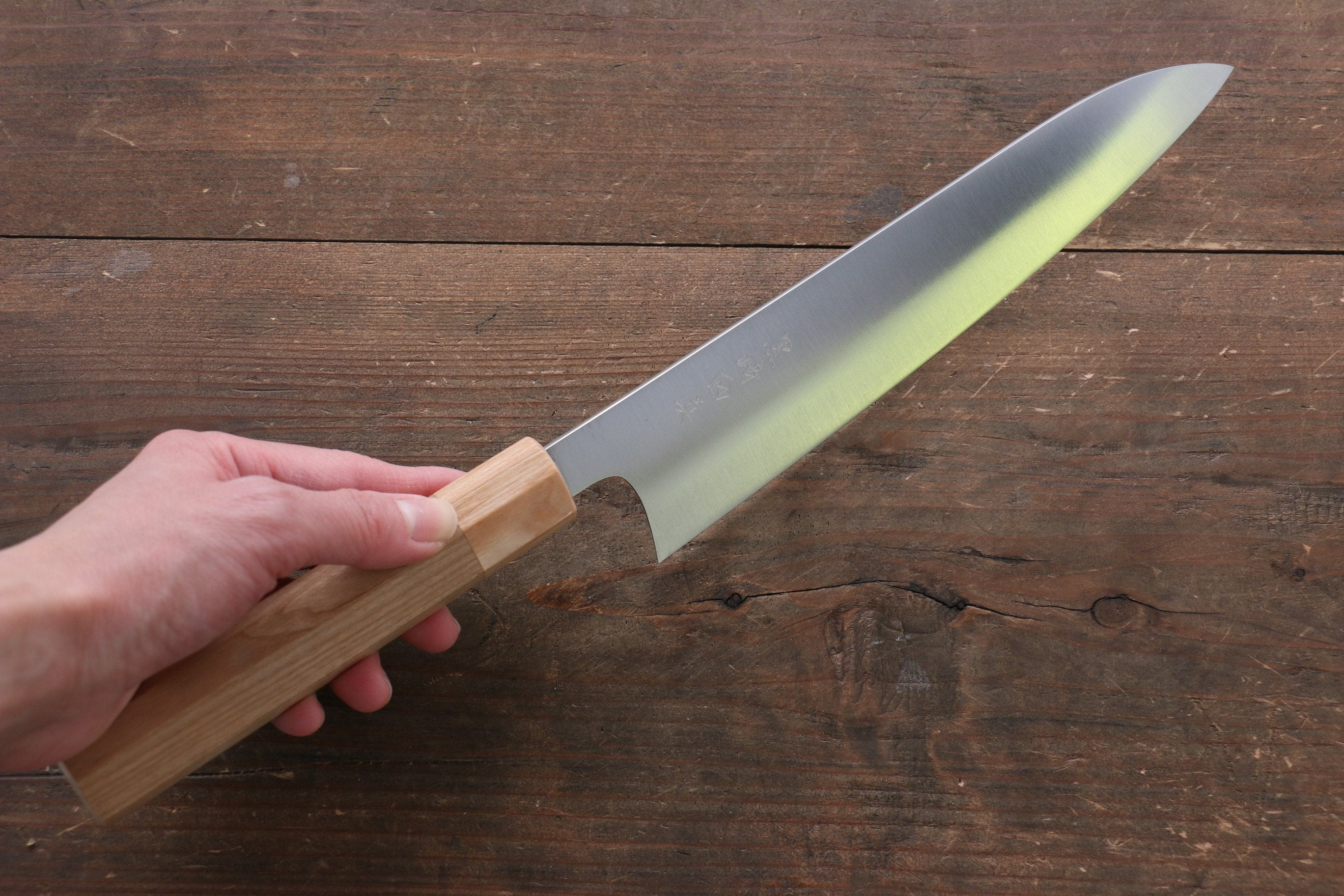 Makoto Kurosaki SG2 Gyuto 210mm Cherry Wood Handle - Seisuke Knife
