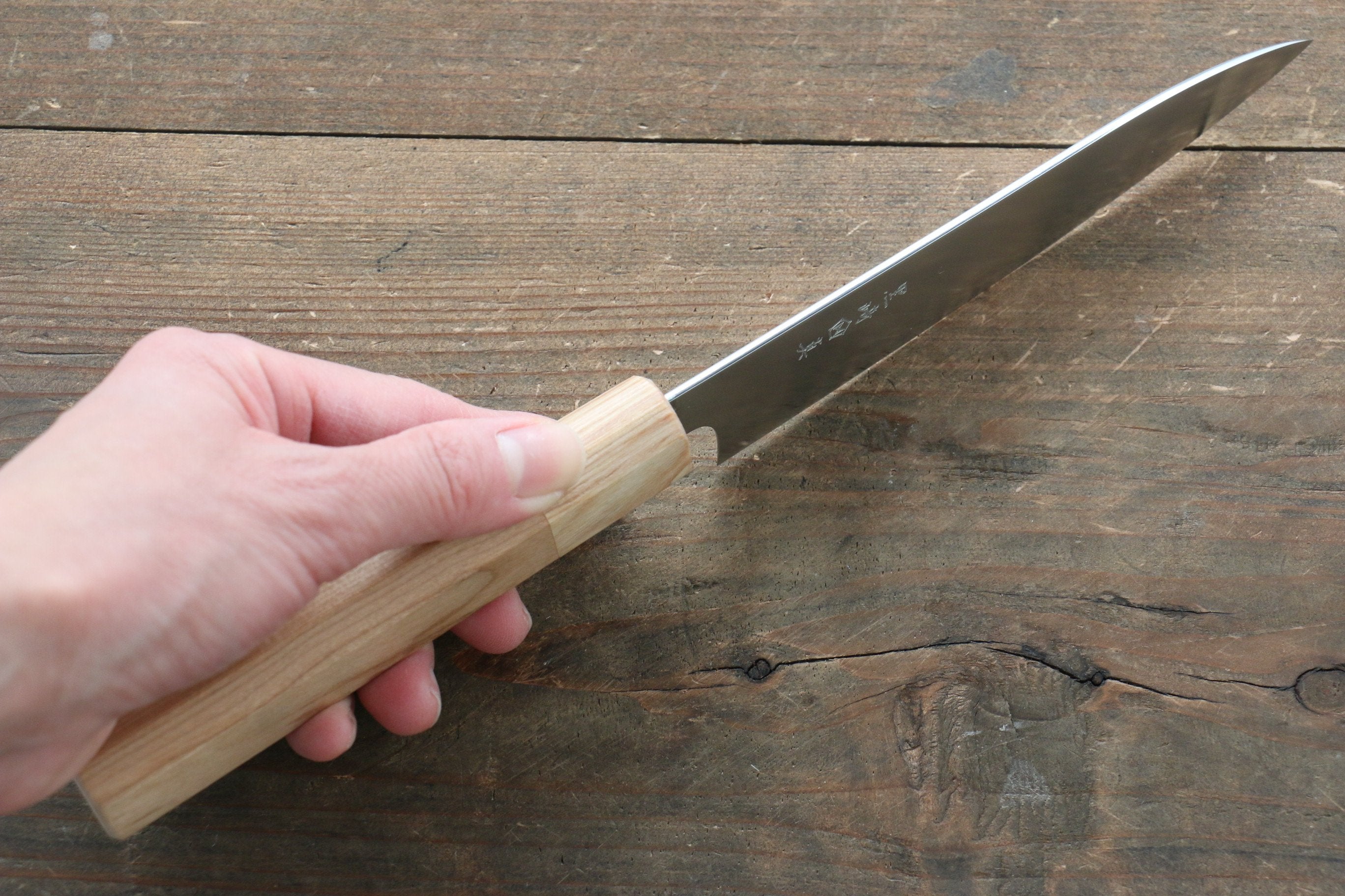 Makoto Kurosaki SG2 Petty-Utility 135mm Cherry Handle - Seisuke Knife