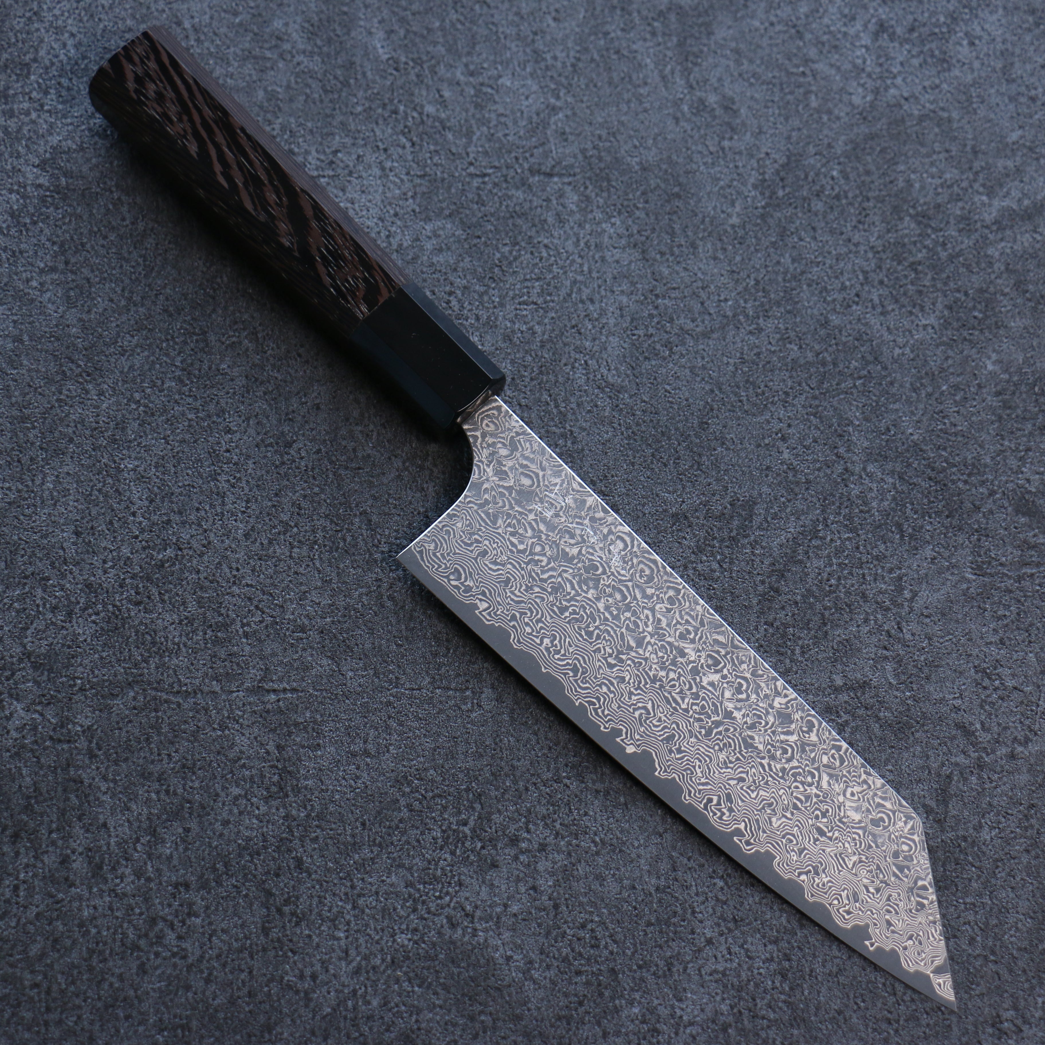 Yoshimi Kato VG10 Damascus Bunka 170mm Wenge Handle - Seisuke Knife