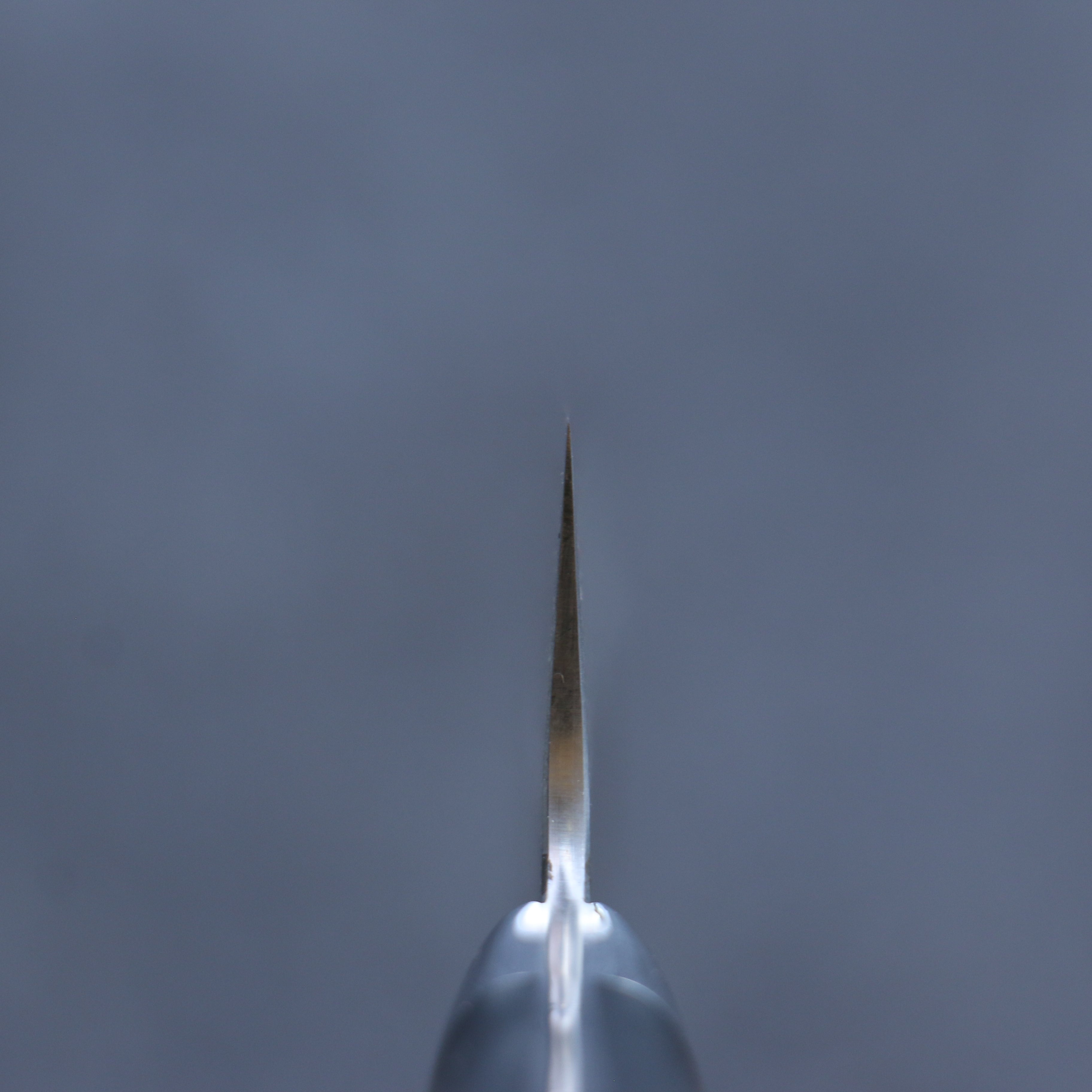 Takeshi Saji Blue Super Black Finished Damascus Kiritsuke Gyuto 180mm Black Micarta Handle - Seisuke Knife