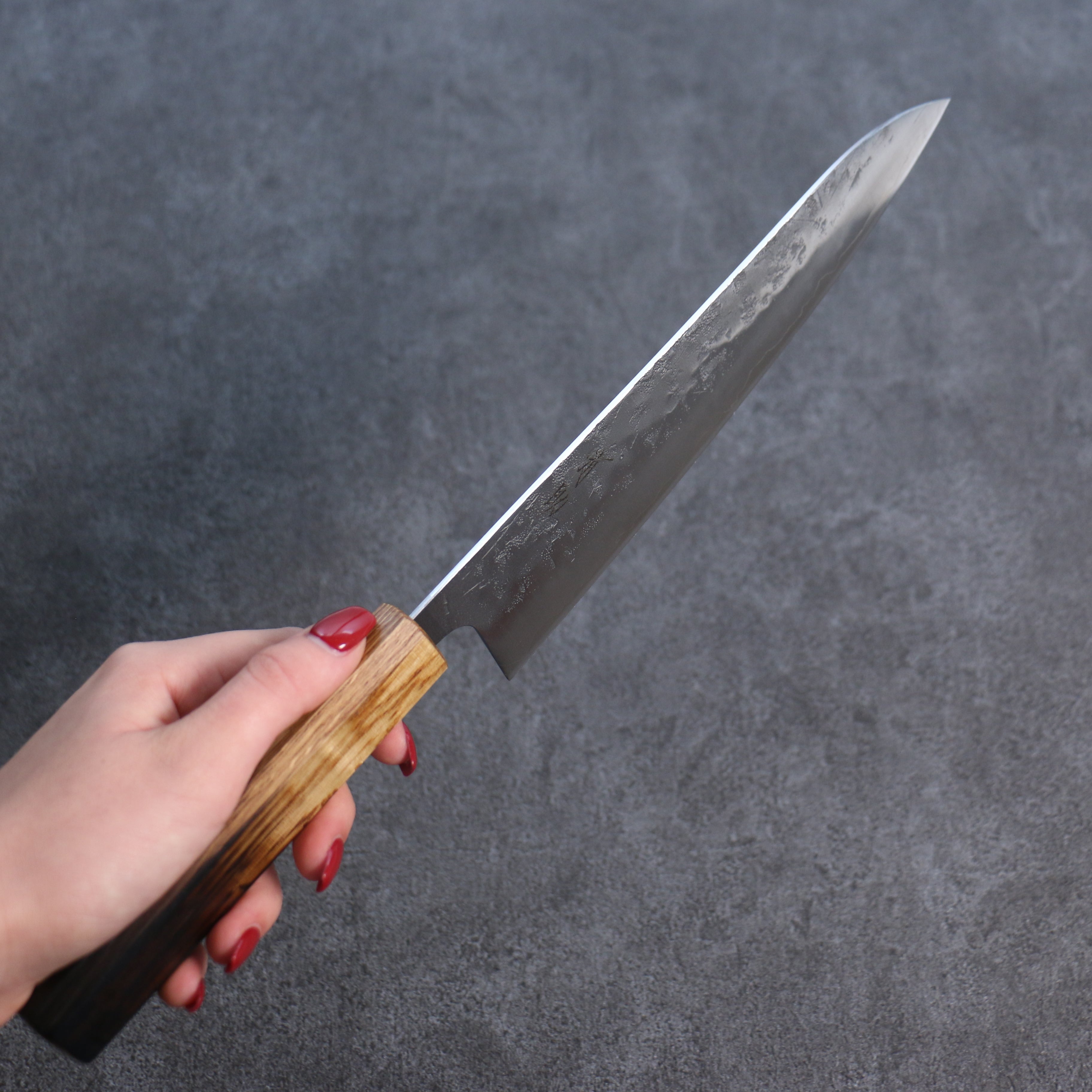 Seisuke SLD Washiji Gyuto 210mm Burnt Oak Handle - Seisuke Knife