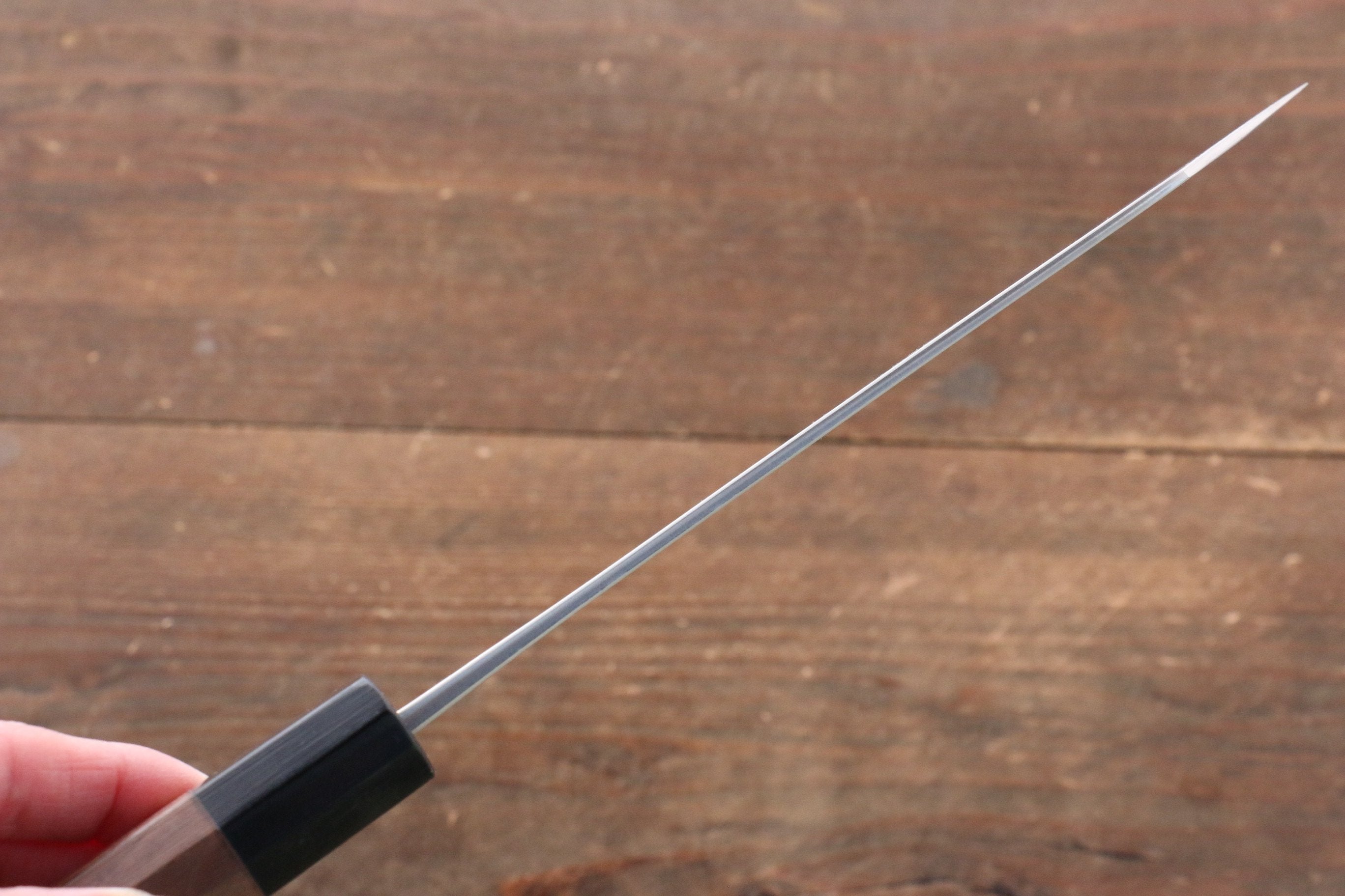 Nao Yamamoto VG10 Black Damascus Bunka 165mm Walnut - Seisuke Knife