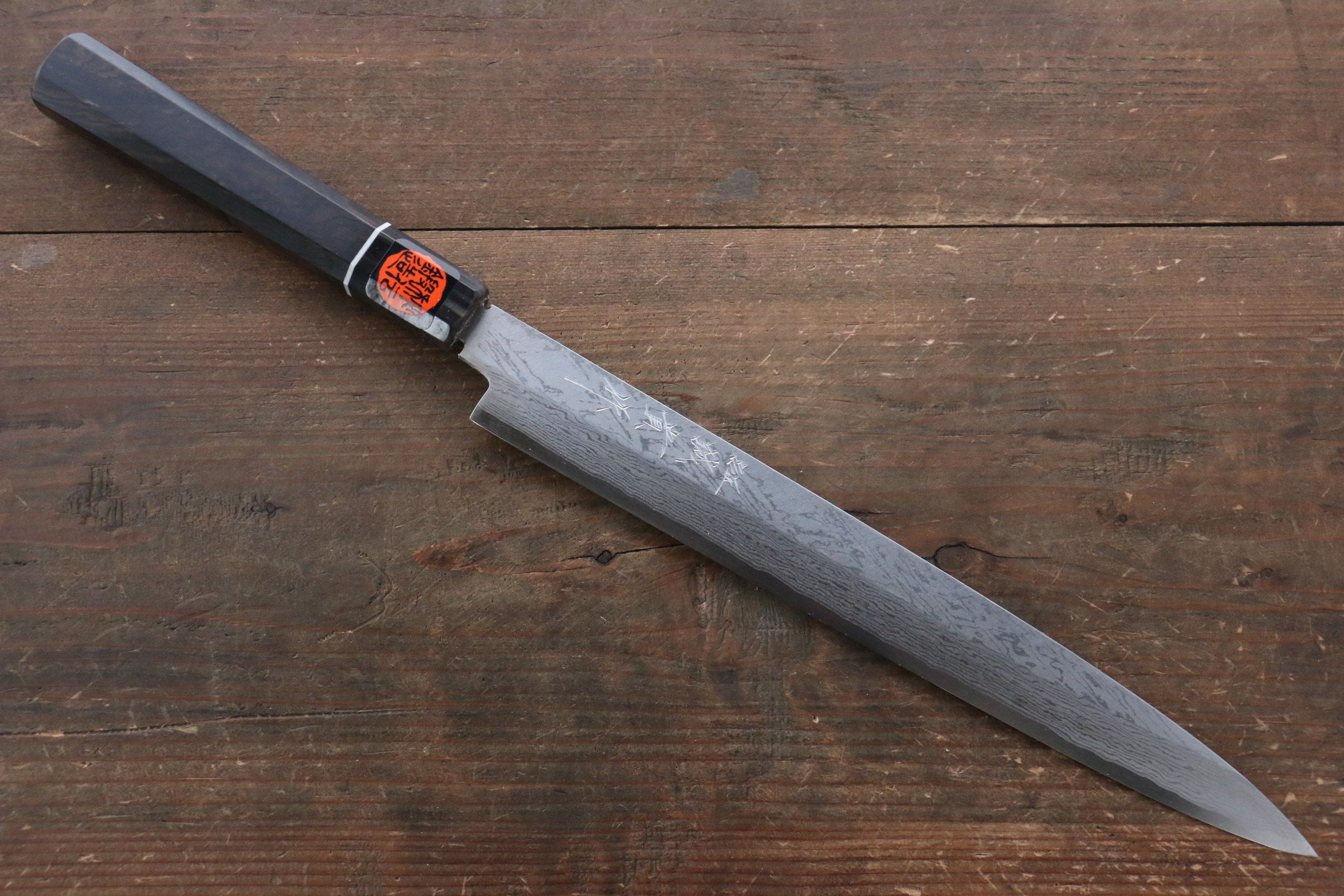 Shigeki Tanaka VG10 Damascus Yanagiba 270mm - Seisuke Knife