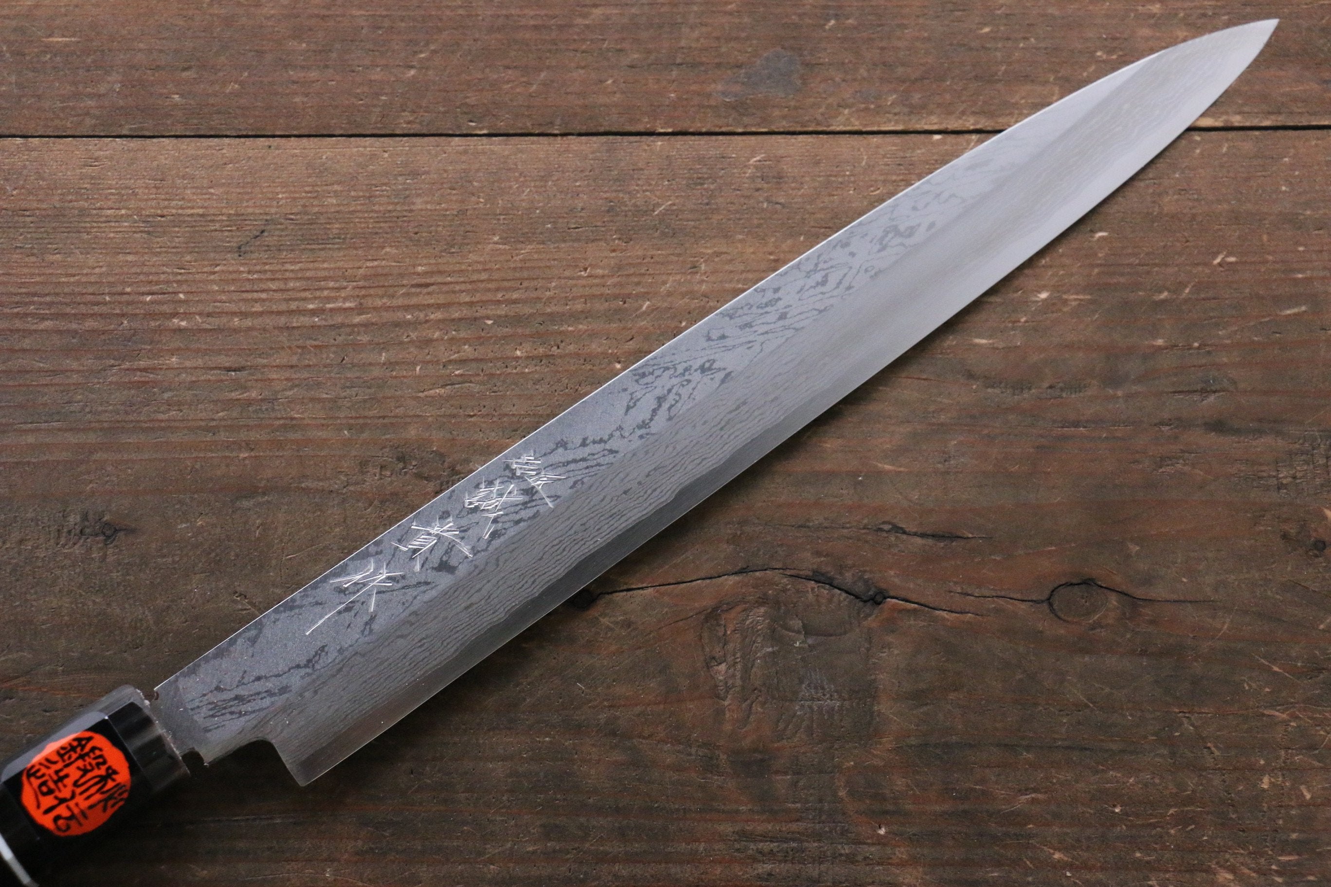 Shigeki Tanaka VG10 Damascus Yanagiba 270mm - Seisuke Knife