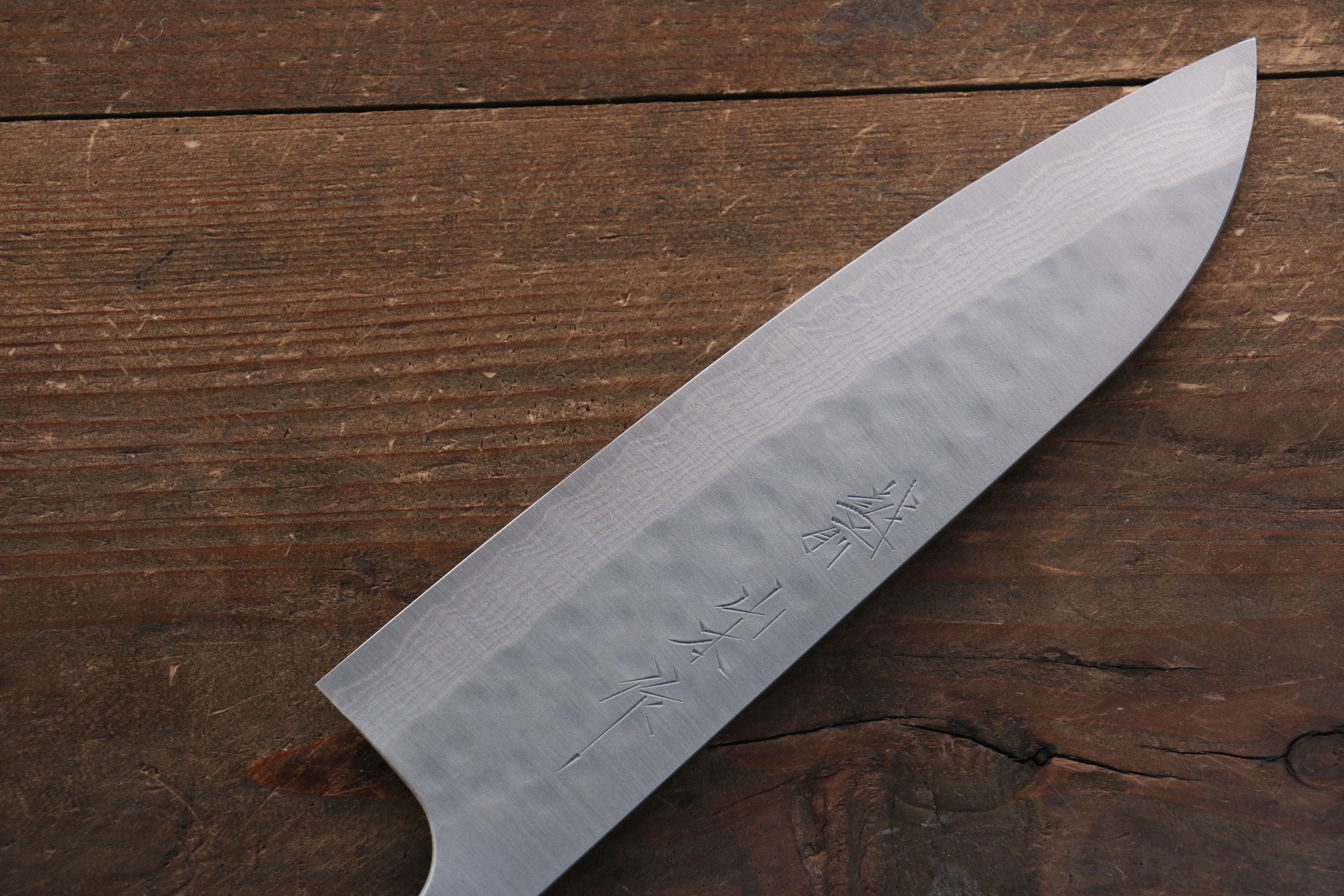 Nao Yamamoto SRS13 Black Damascus Santoku 165mm Cherry Blossoms Handle - Seisuke Knife