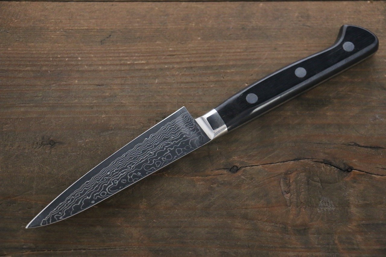 Takayuki Iwai VG10 Fumon Damascus Petty 105mm - Seisuke Knife