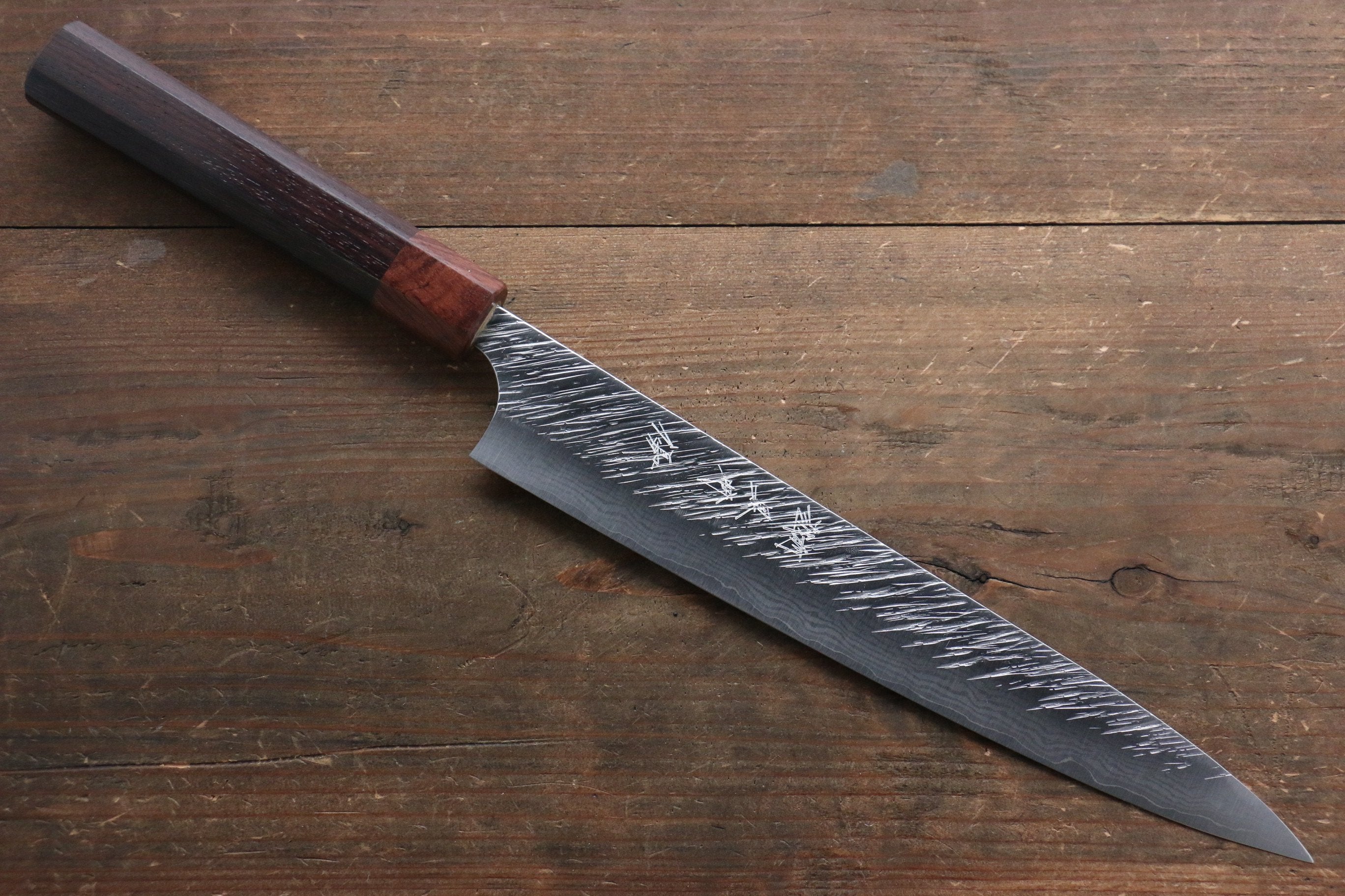 Yu Kurosaki Fujin VG10 Damascus Sujihiki 240mm - Seisuke Knife