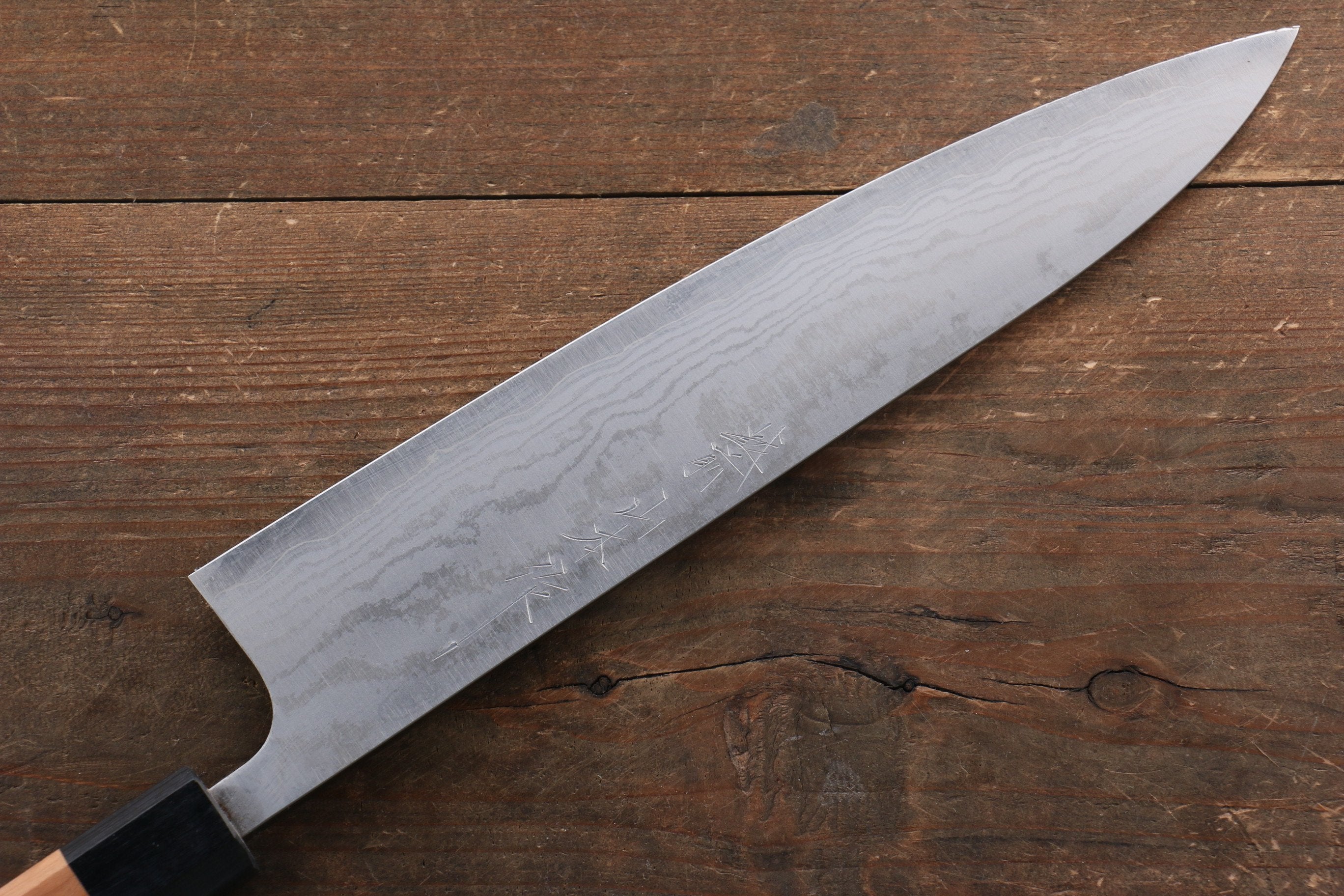 Nao Yamamoto VG10 Damascus Gyuto 240mm with Cherry Handle - Seisuke Knife