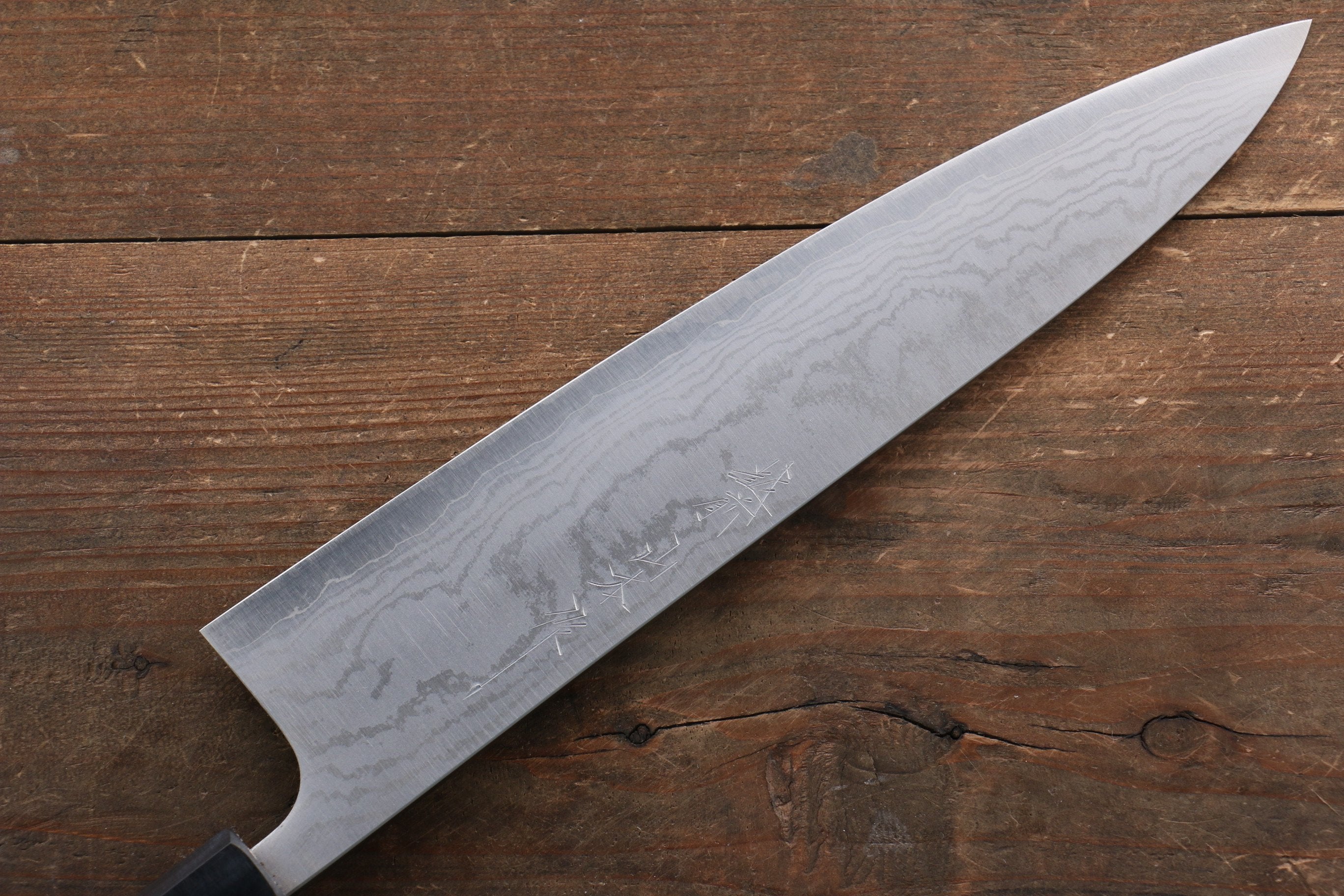 Nao Yamamoto VG10 Damascus Gyuto 240mm Walnut Handle - Seisuke Knife