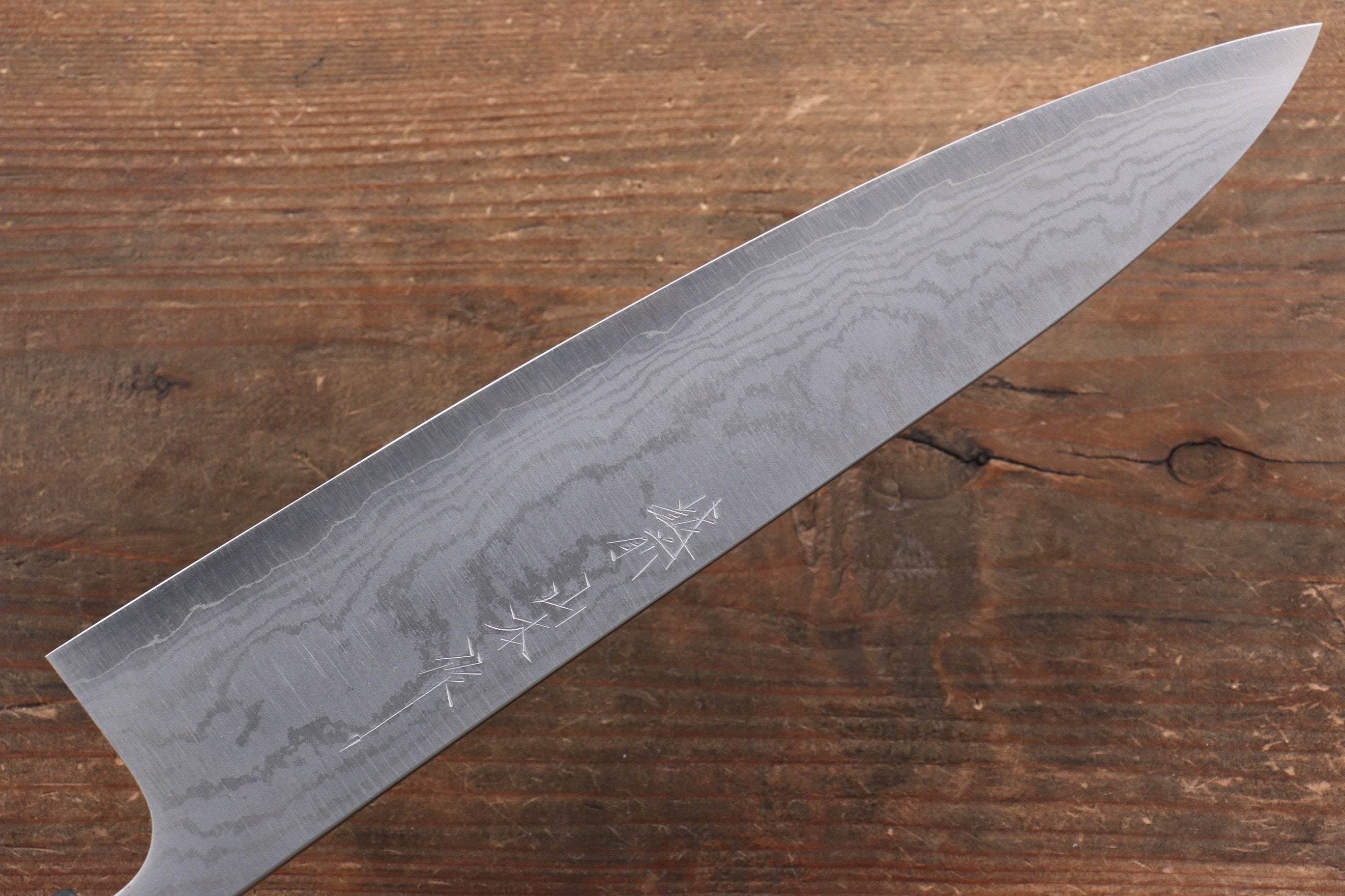 Nao Yamamoto VG10 Damascus Gyuto 240mm Walnut Handle - Seisuke Knife
