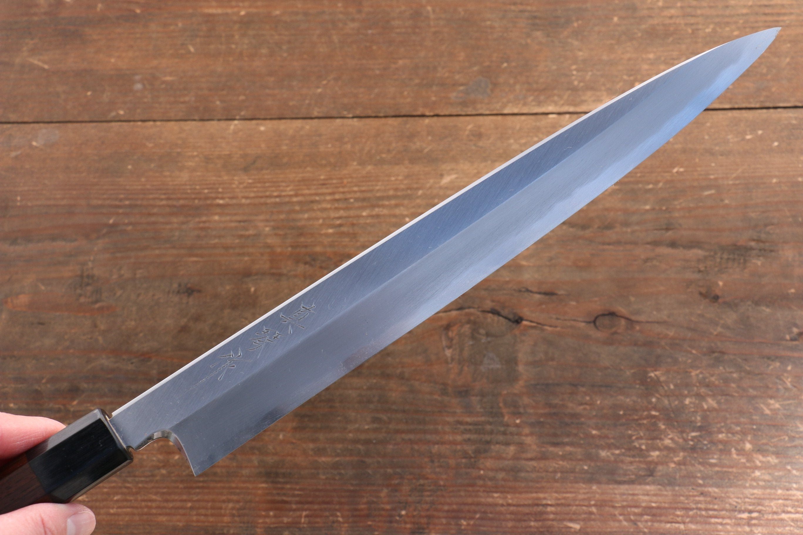 Makoto Tadokoro White Steel Yanagiba 270mm Shitan Handle - Seisuke Knife