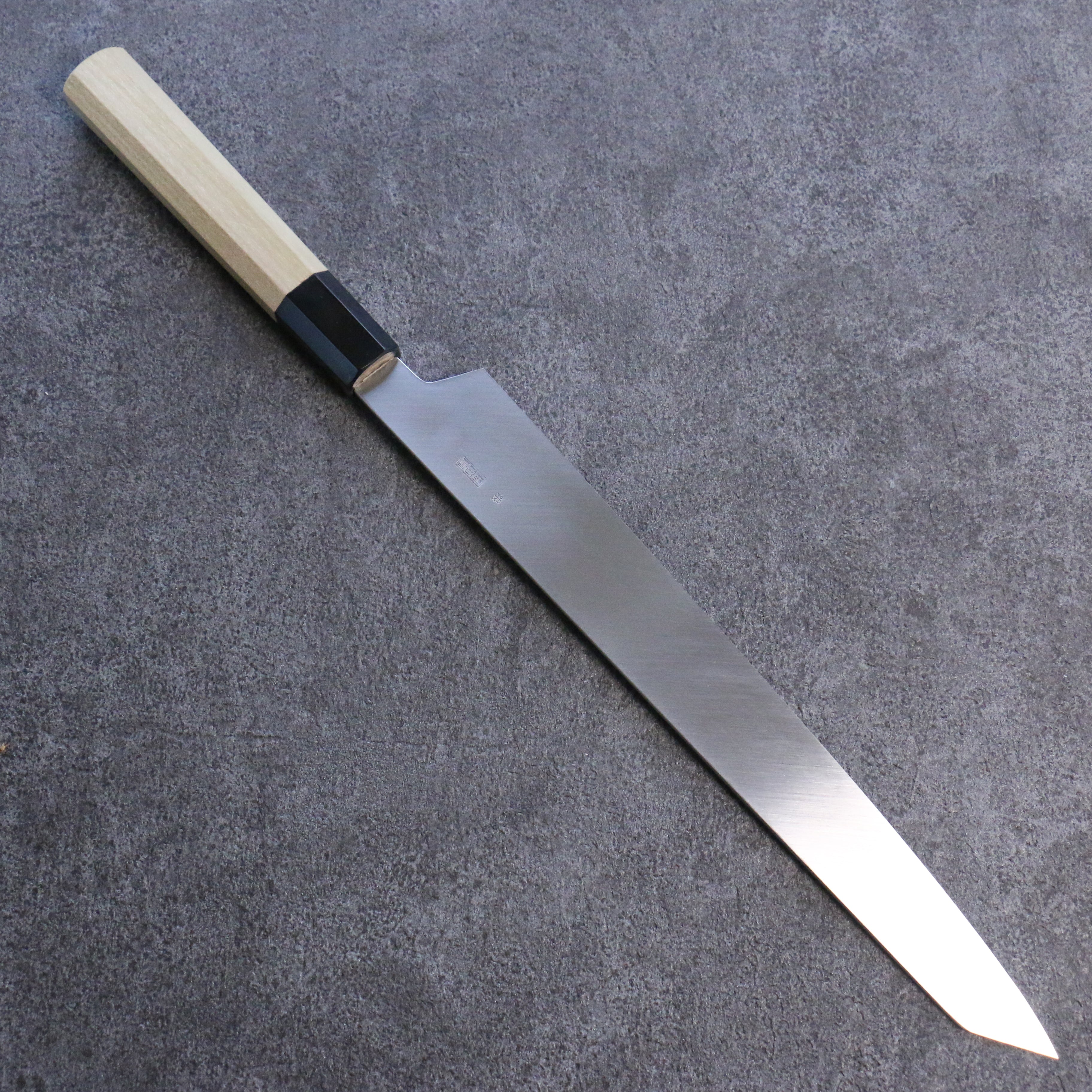 Kikuzuki Silver Steel No.3 Bokashi Kiritsuke Yanagiba 270mm Magnolia Handle - Seisuke Knife