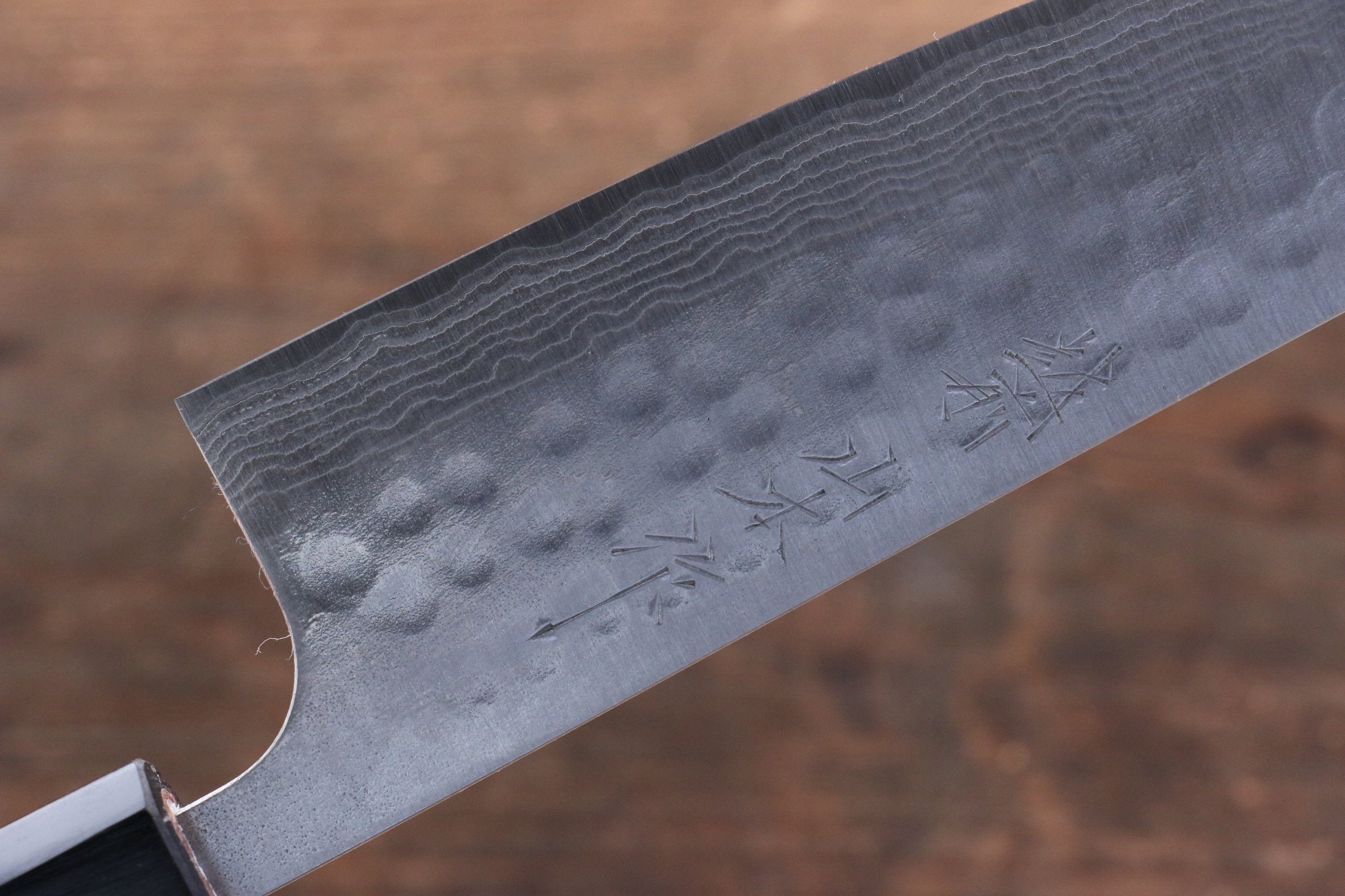 Nao Yamamoto SRS13 Black Damascus Bunka 165mm Cherry Blossoms - Seisuke Knife